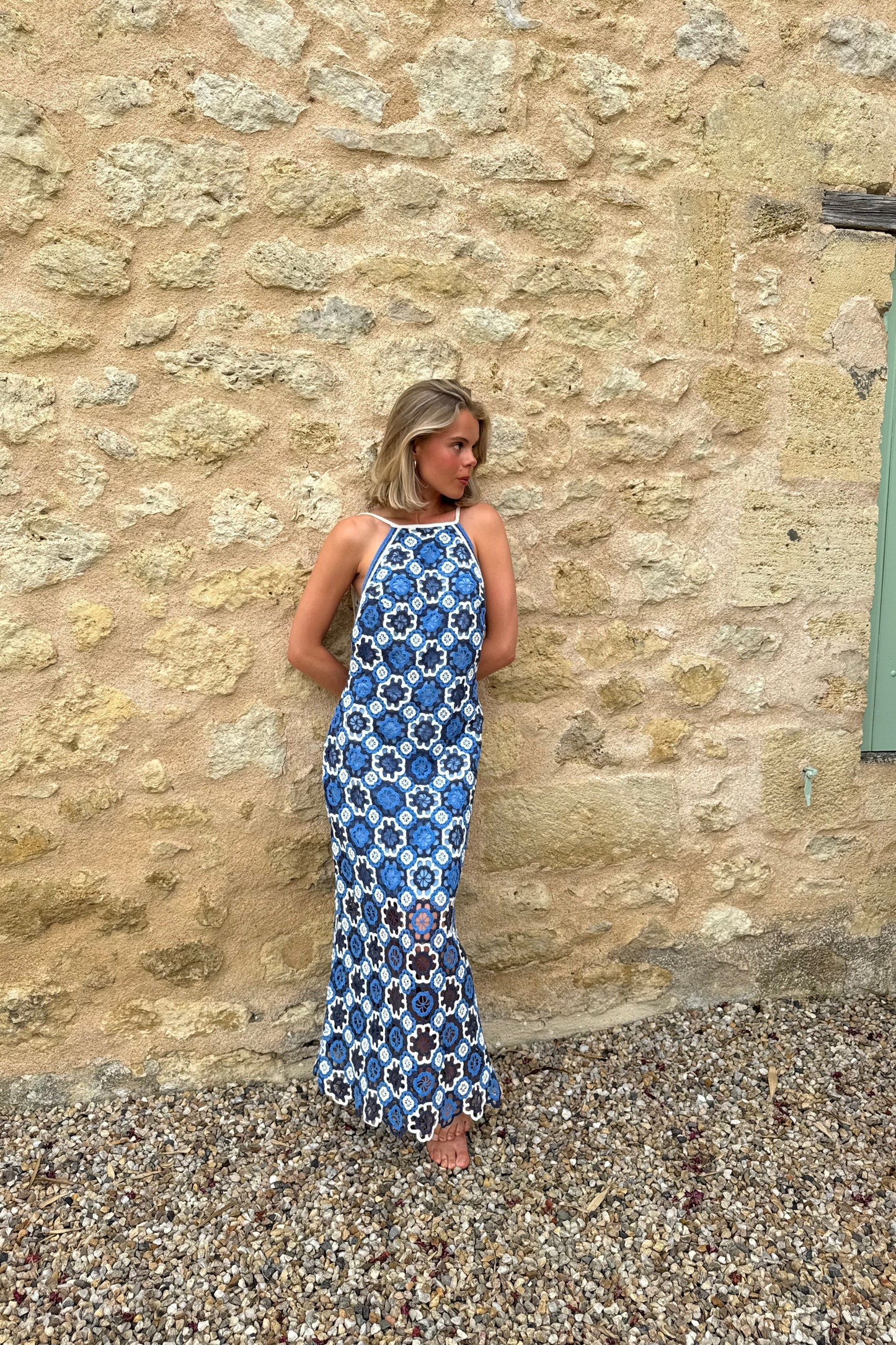 Maje Crochet Dress