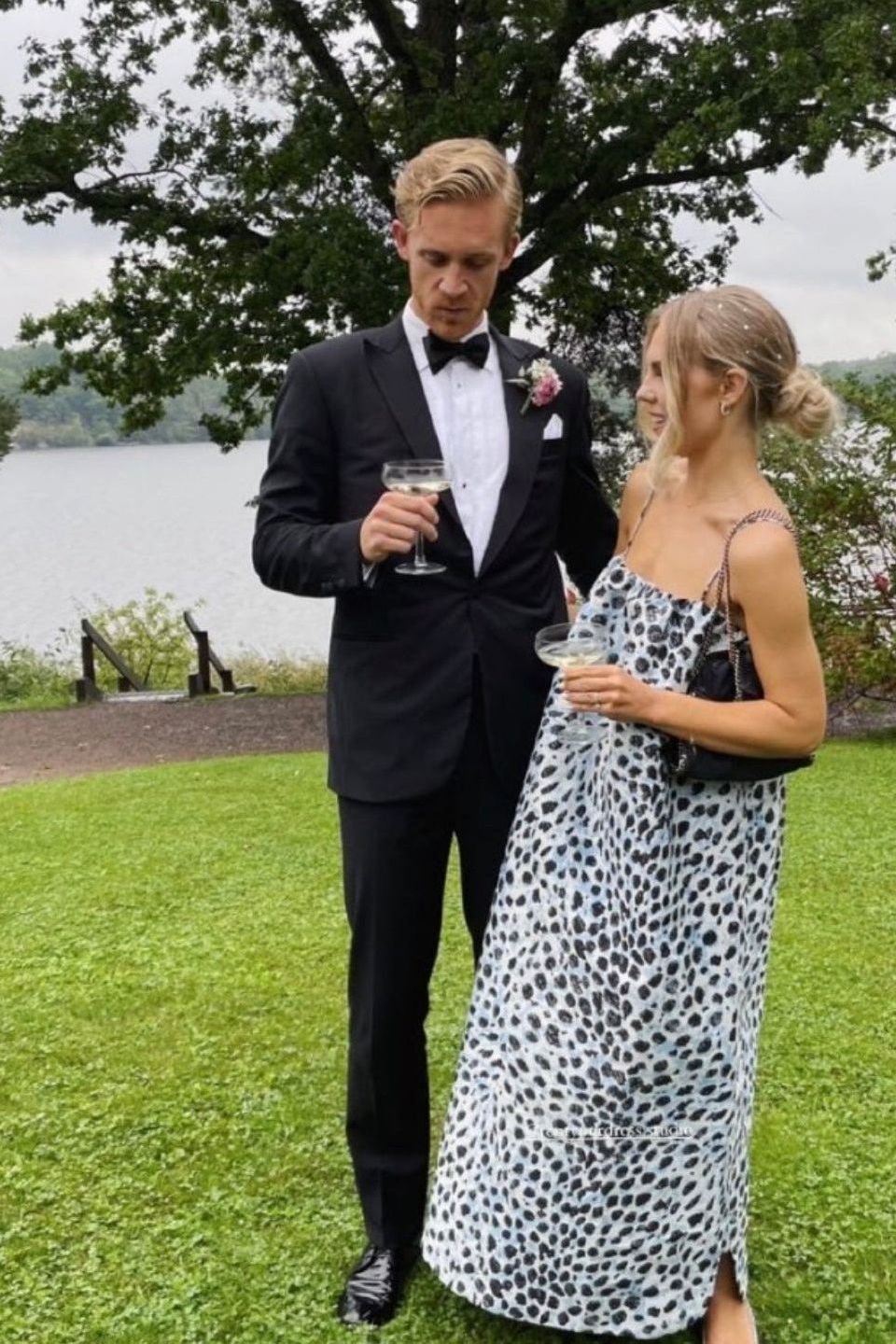 Ganni Leo Jacquard Dress