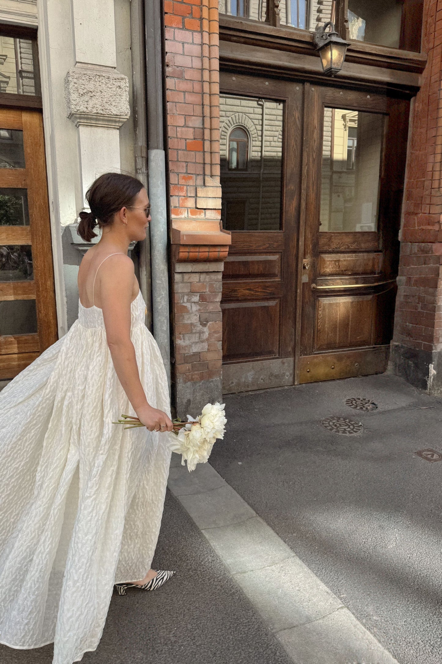 The Cecilie Bahnsen Strap Wedding Dress