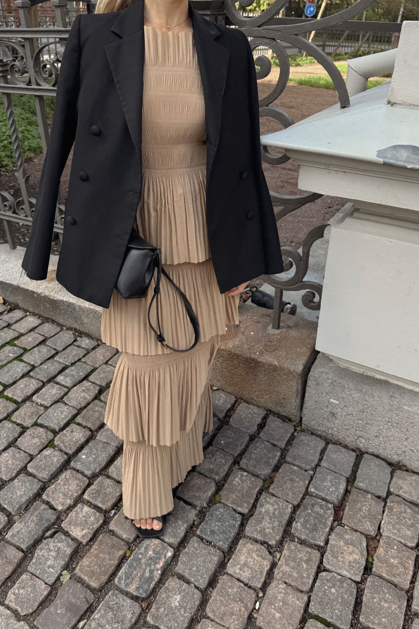Toteme Pleated Maxi Dress