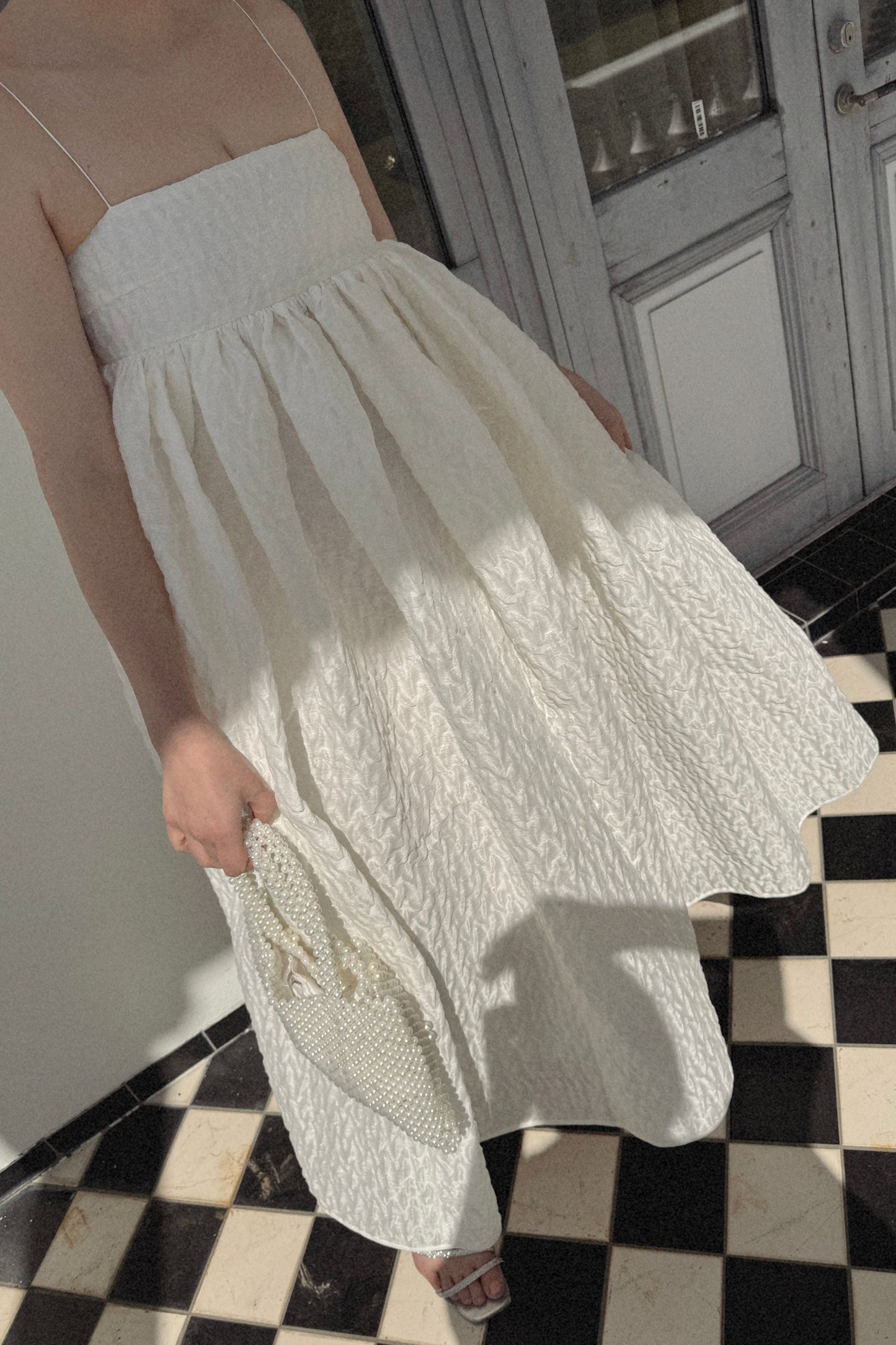 The Cecilie Bahnsen Strap Wedding Dress