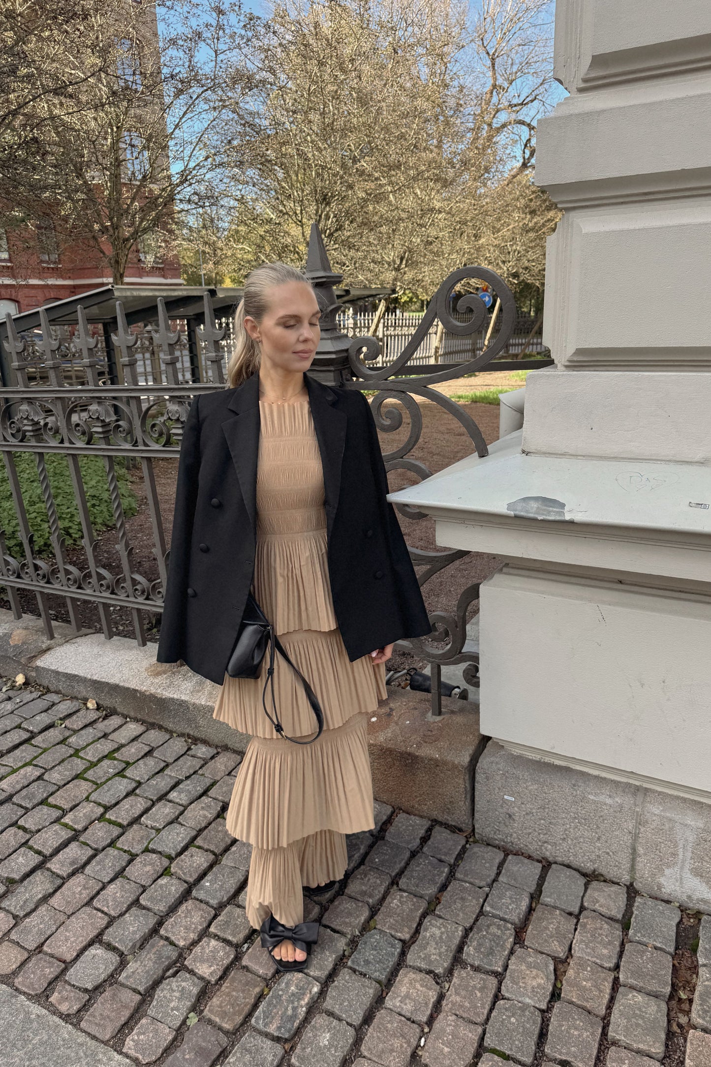 Toteme Pleated Maxi Dress