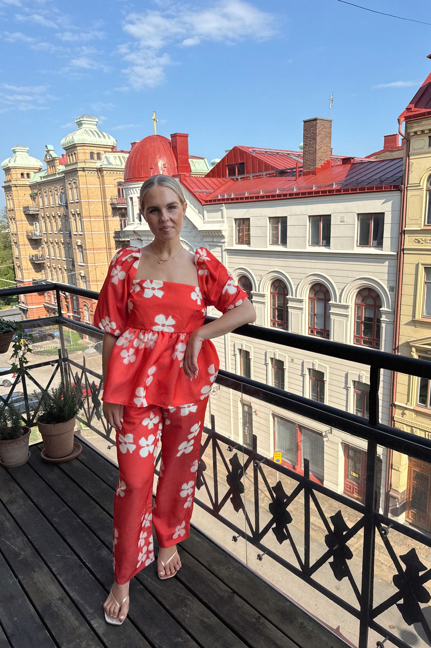 Stine Goya Red Puffy Set