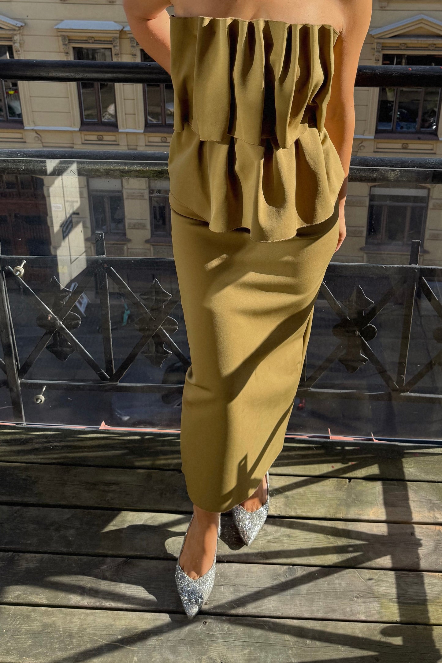 Dagmar Sculpted Slim Dress