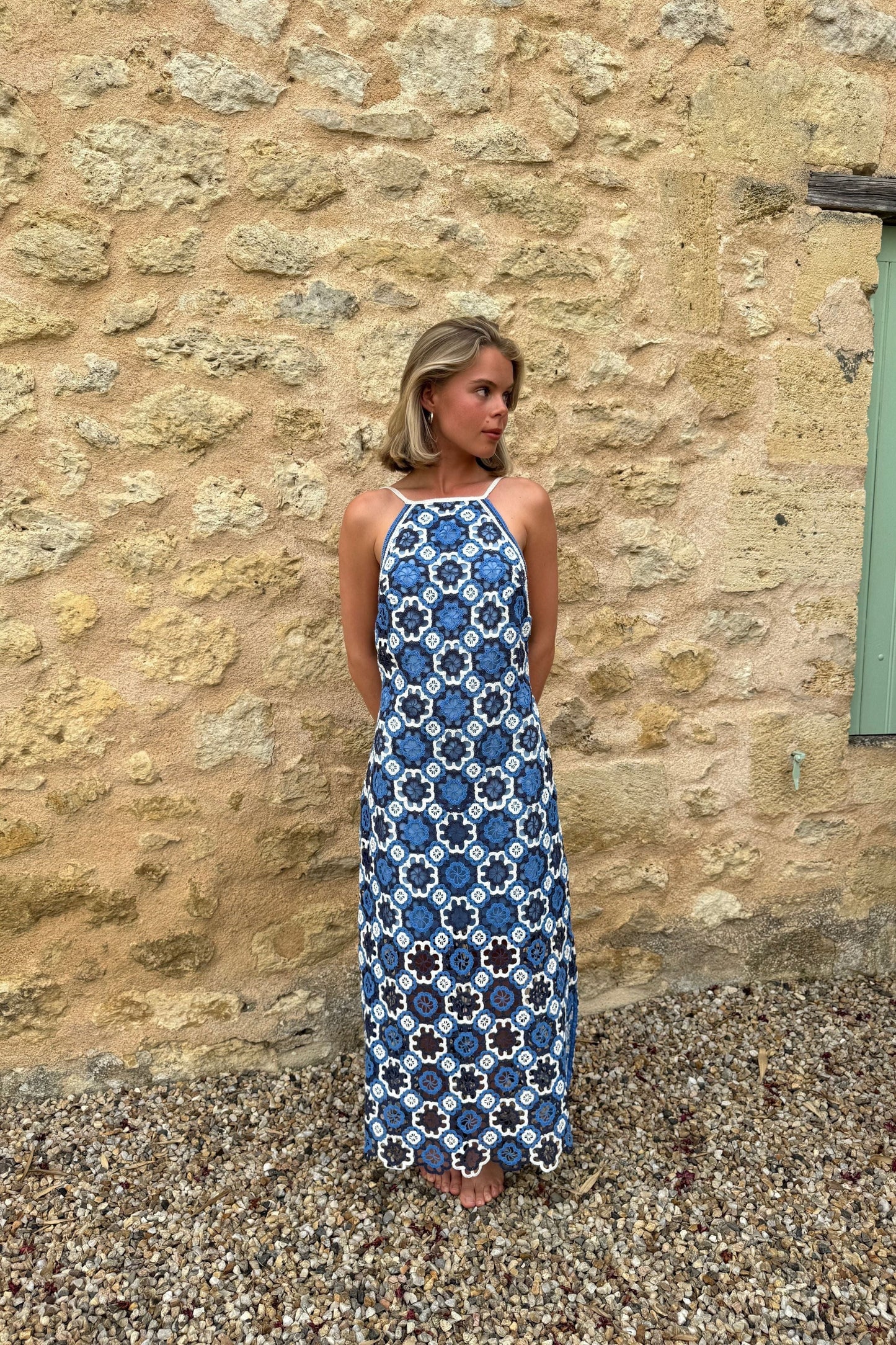 Maje Crochet Dress