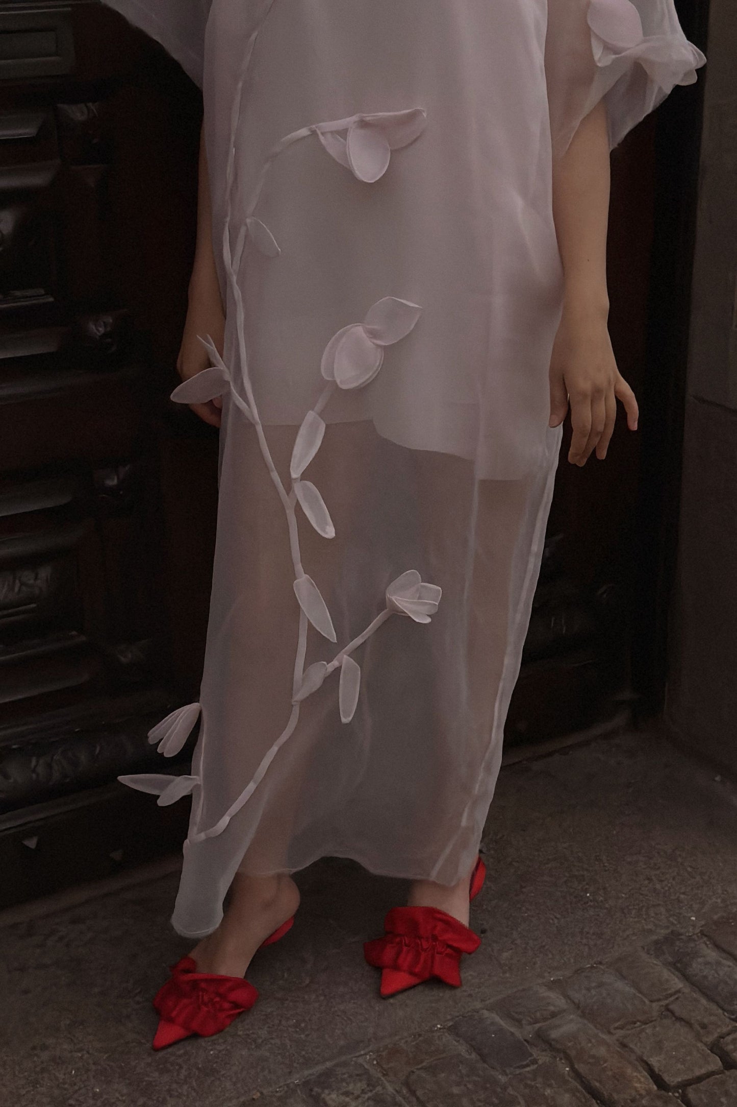 The Organza Flower Dress