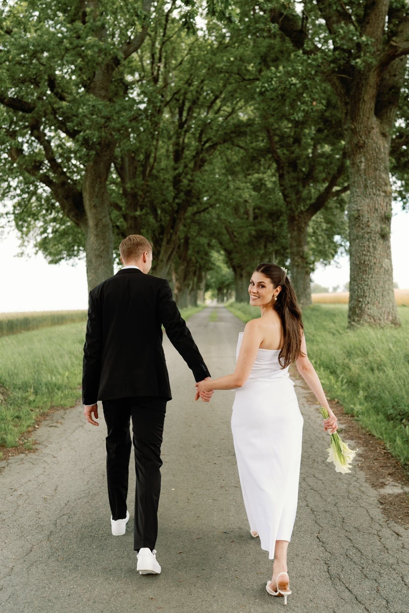 Dagmar Sculpted White Dress