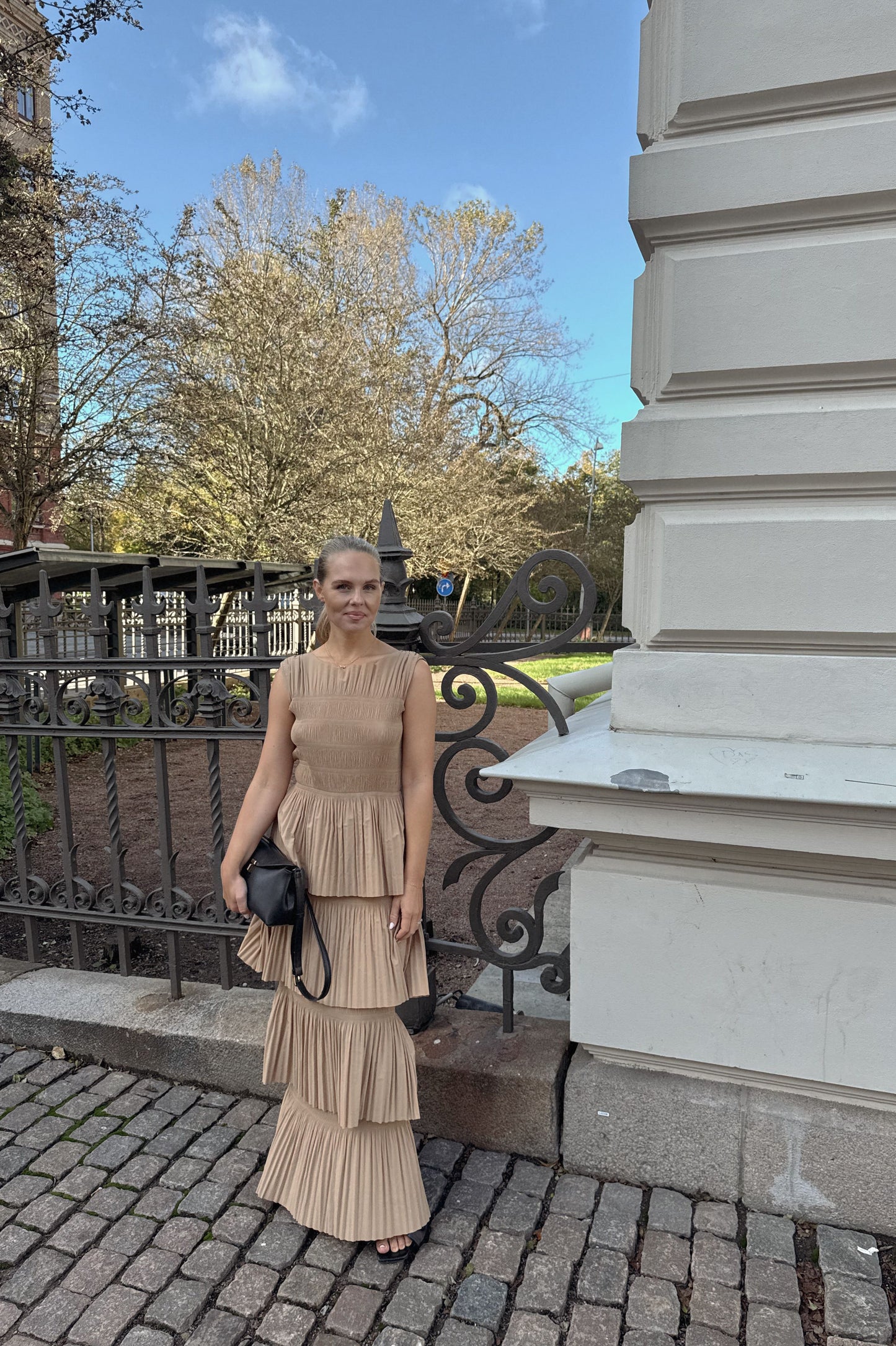 Toteme Pleated Maxi Dress