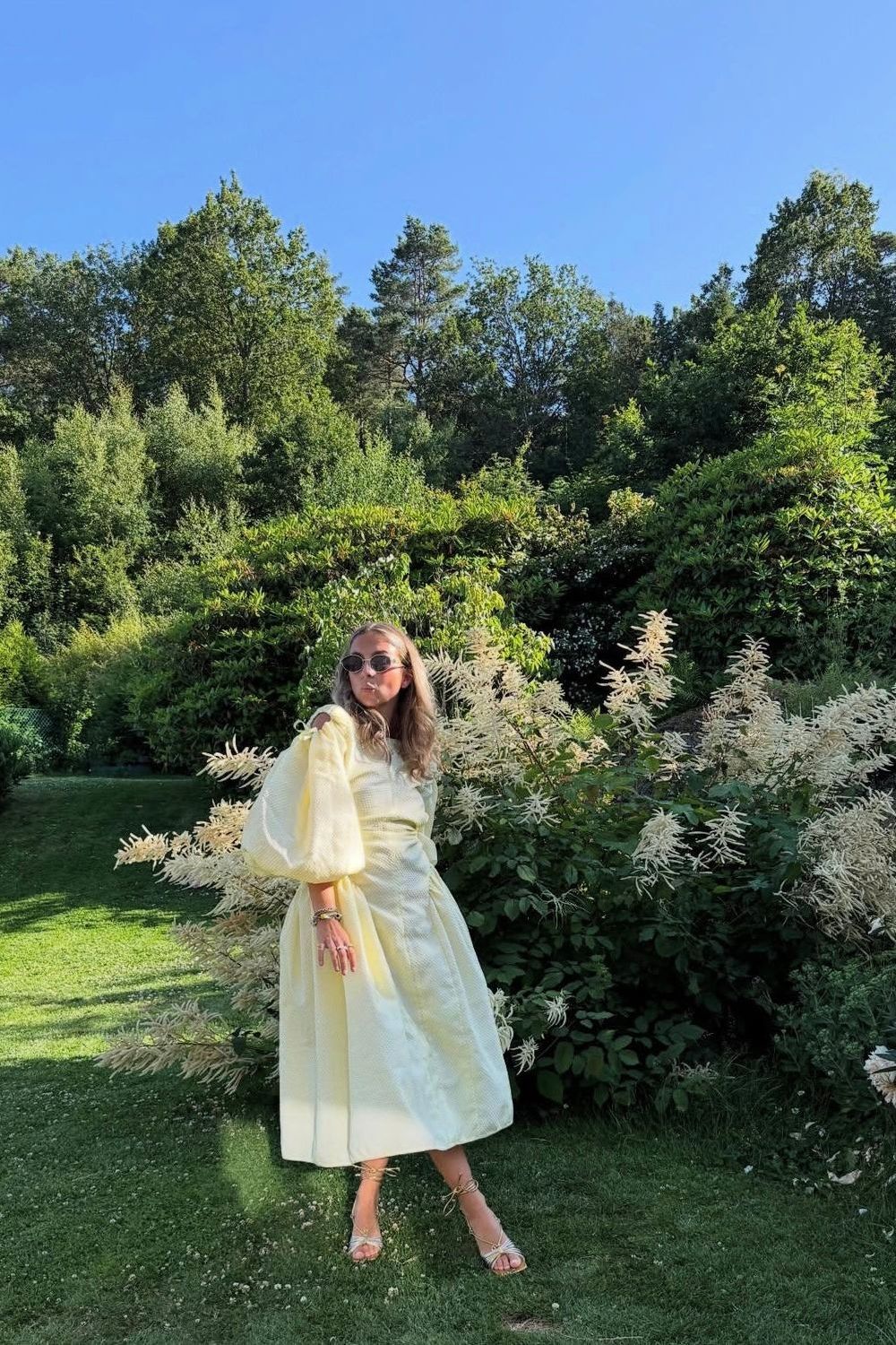 The Cecilie Bahnsen Yellow Dress