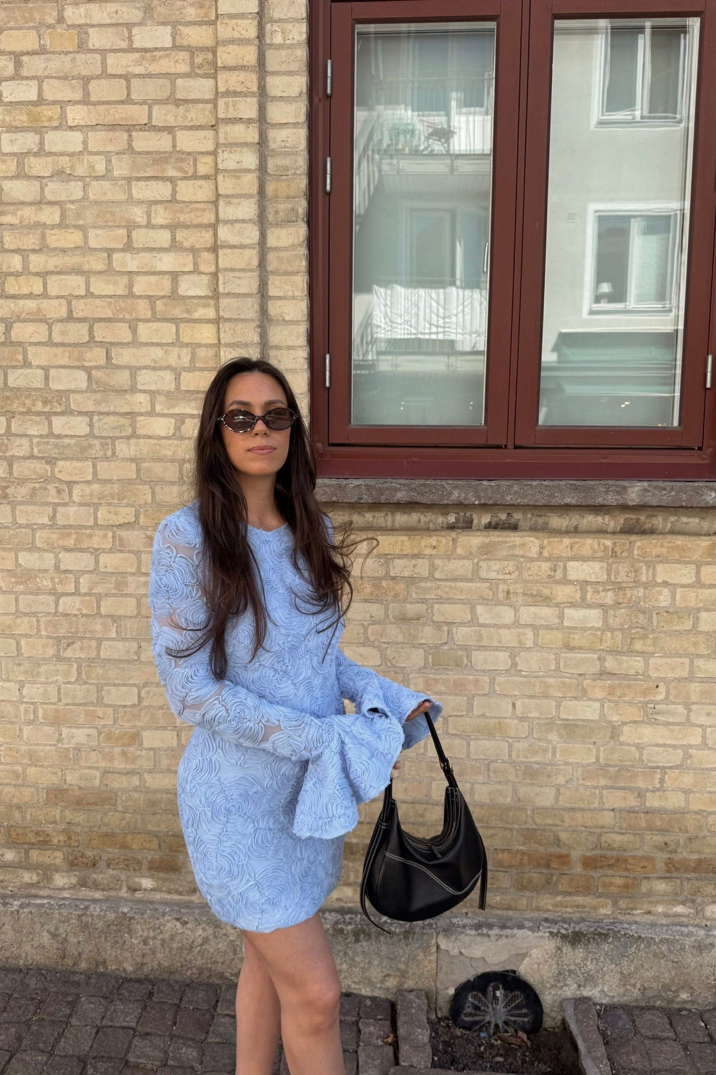 Rotate Blue Mini Dress