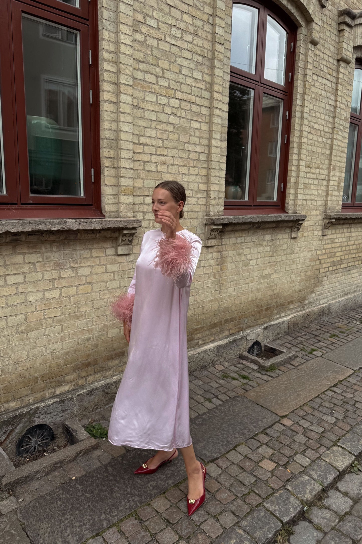 Daily Sleeper Pink Dress