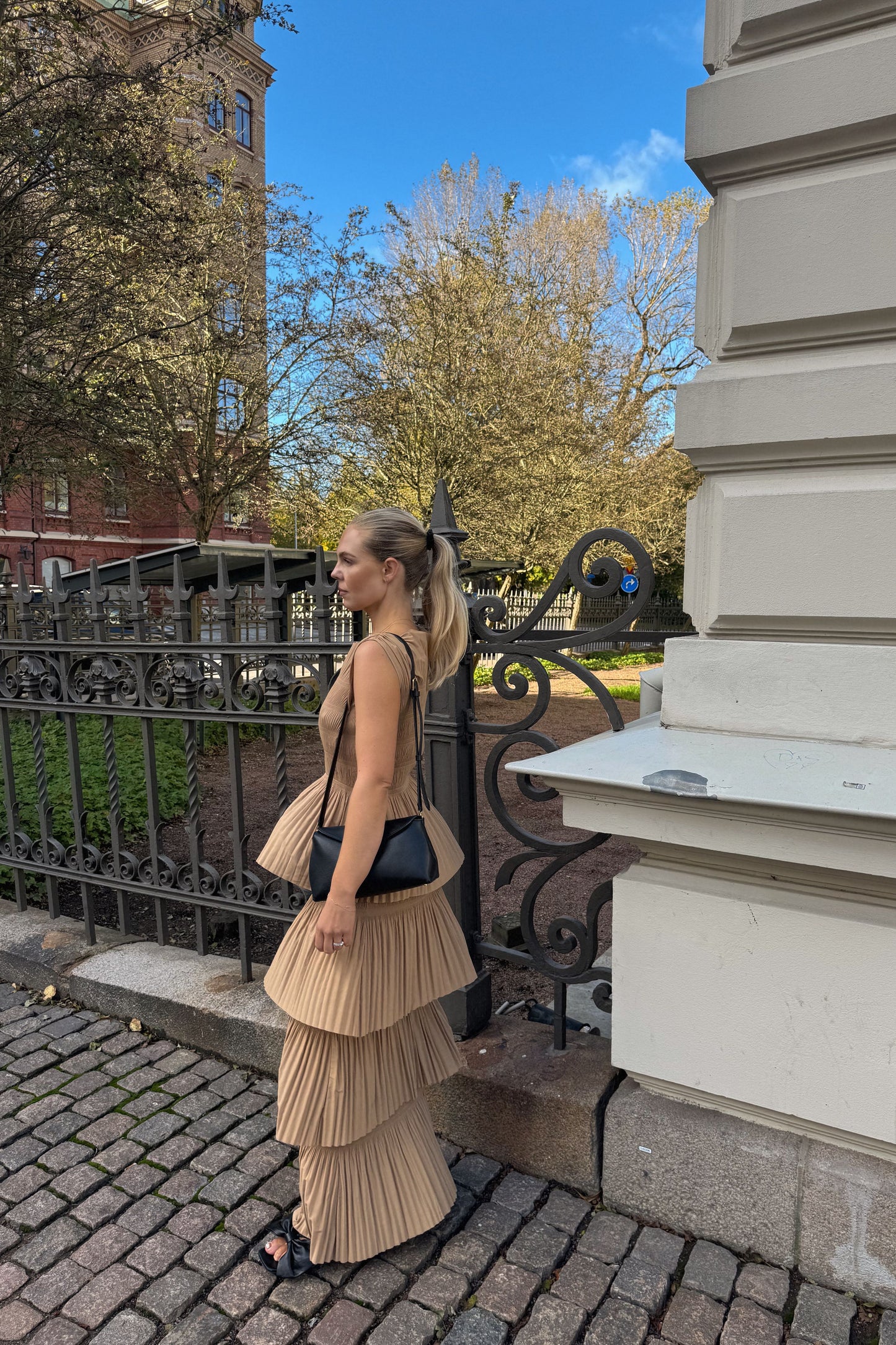Toteme Pleated Maxi Dress