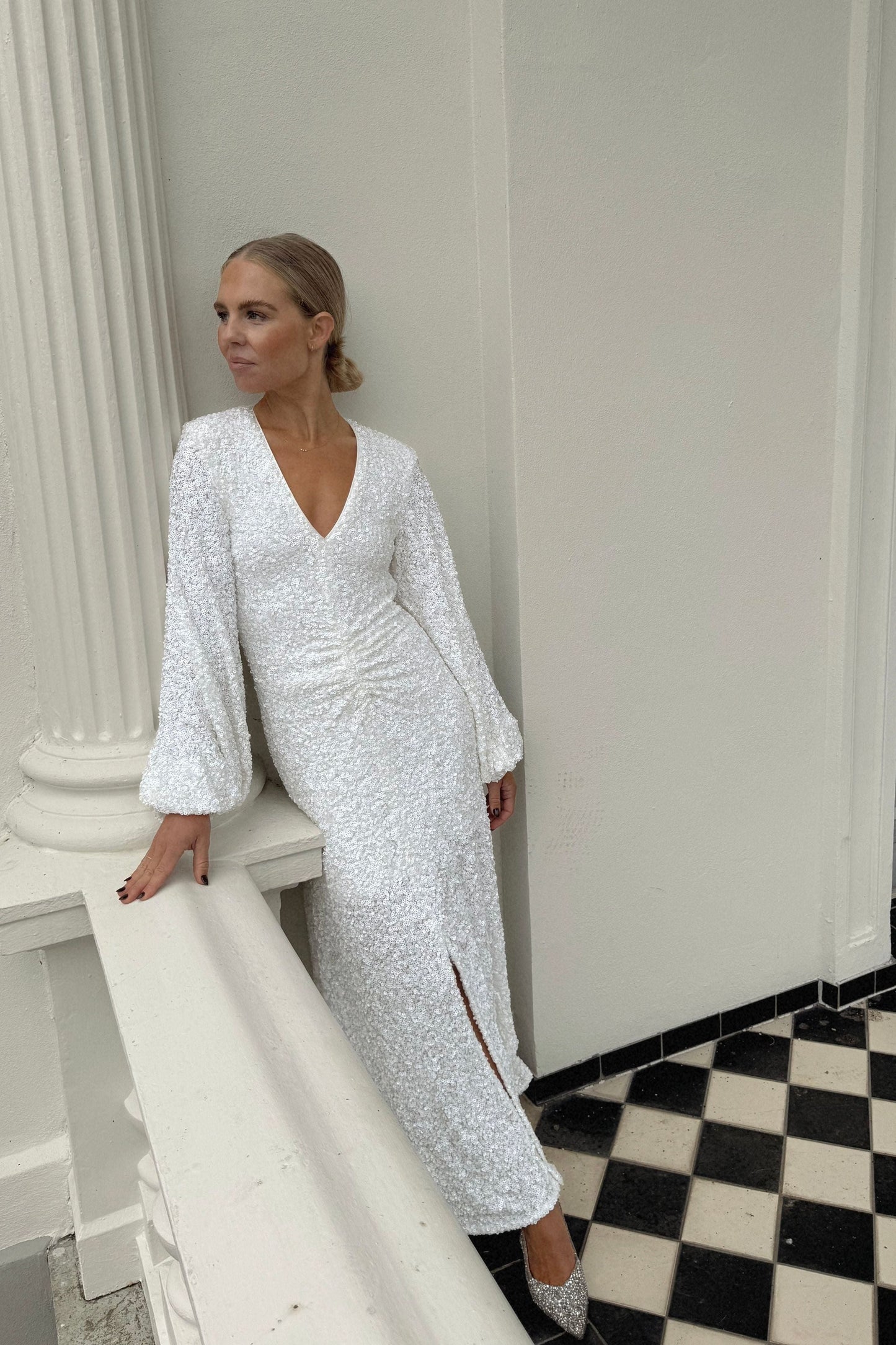 The Rotate Sequin Wedding Dress