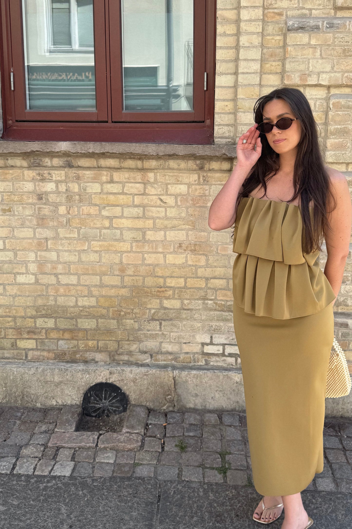 Dagmar Sculpted Slim Dress