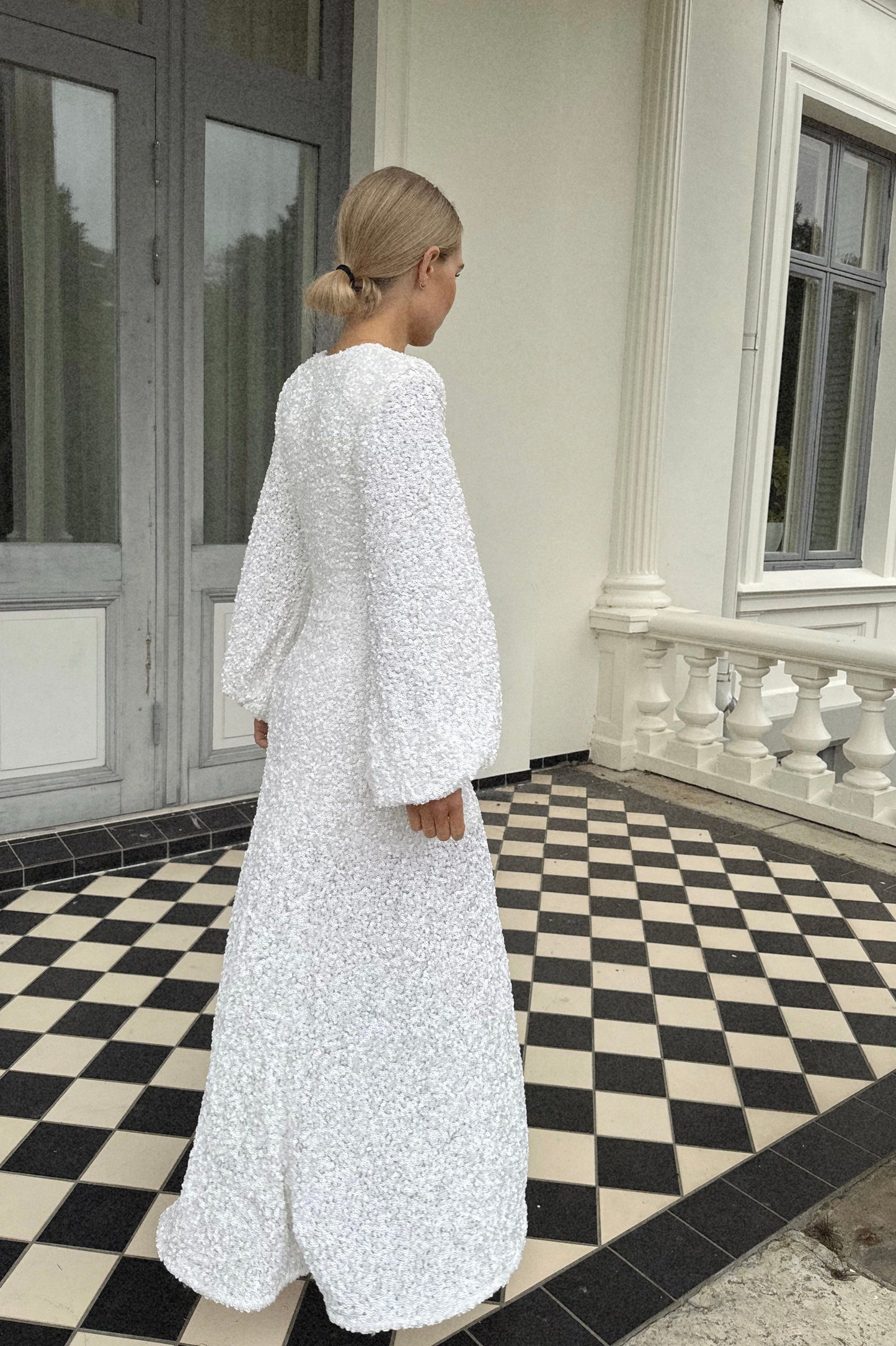 The Rotate Sequin Wedding Dress