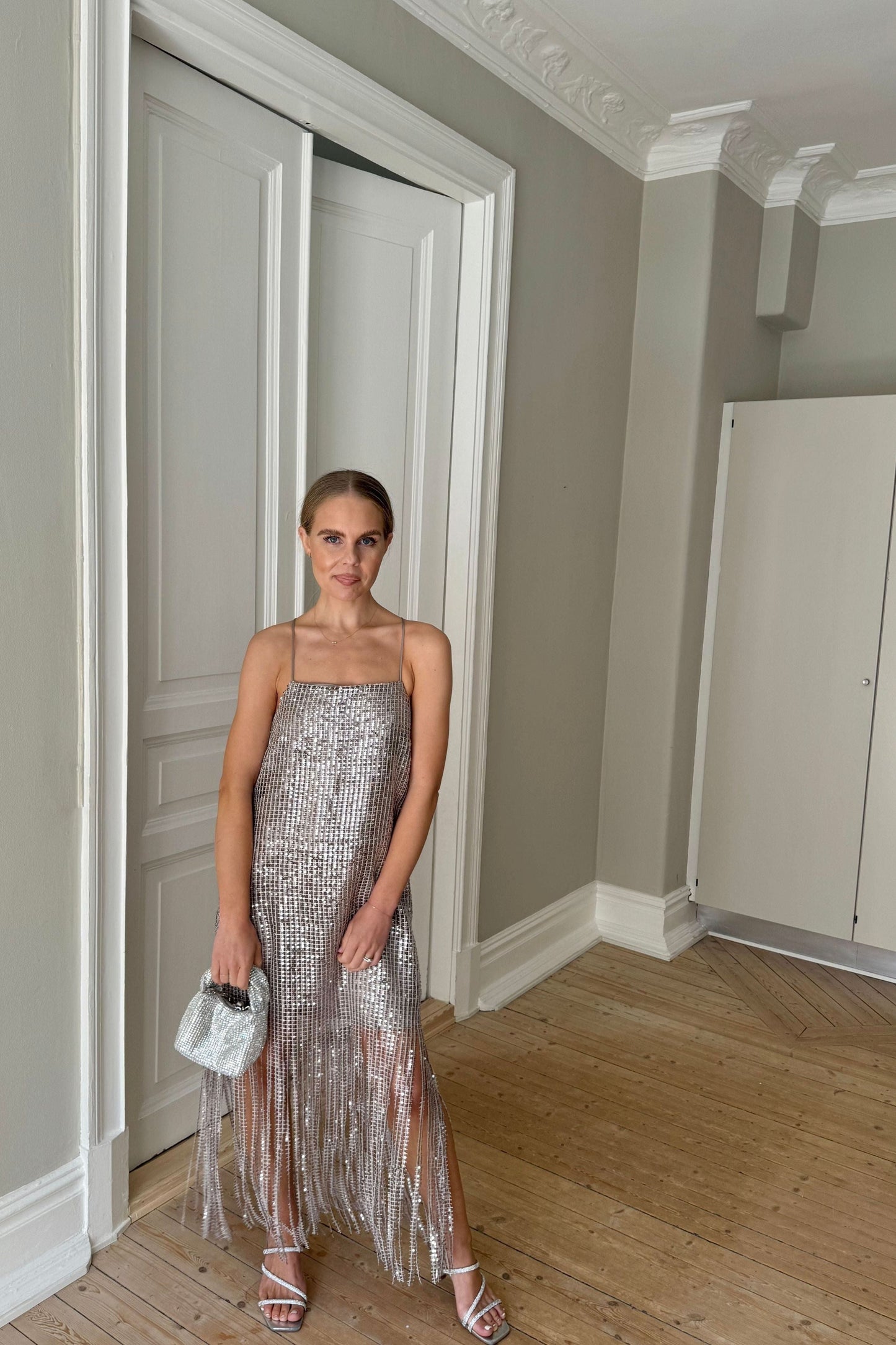Sequin Fringe Dress