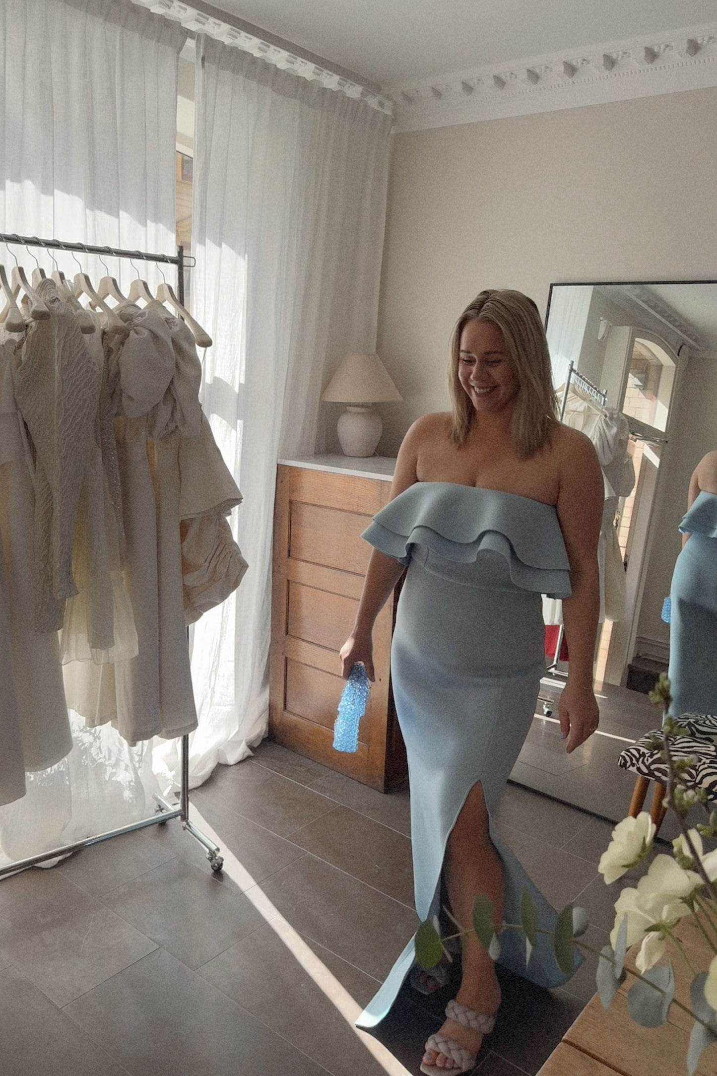 The Blue Malina Dress