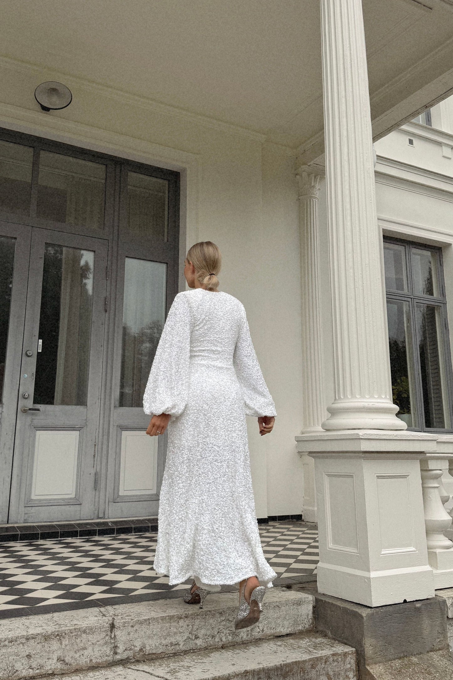 The Rotate Sequin Wedding Dress
