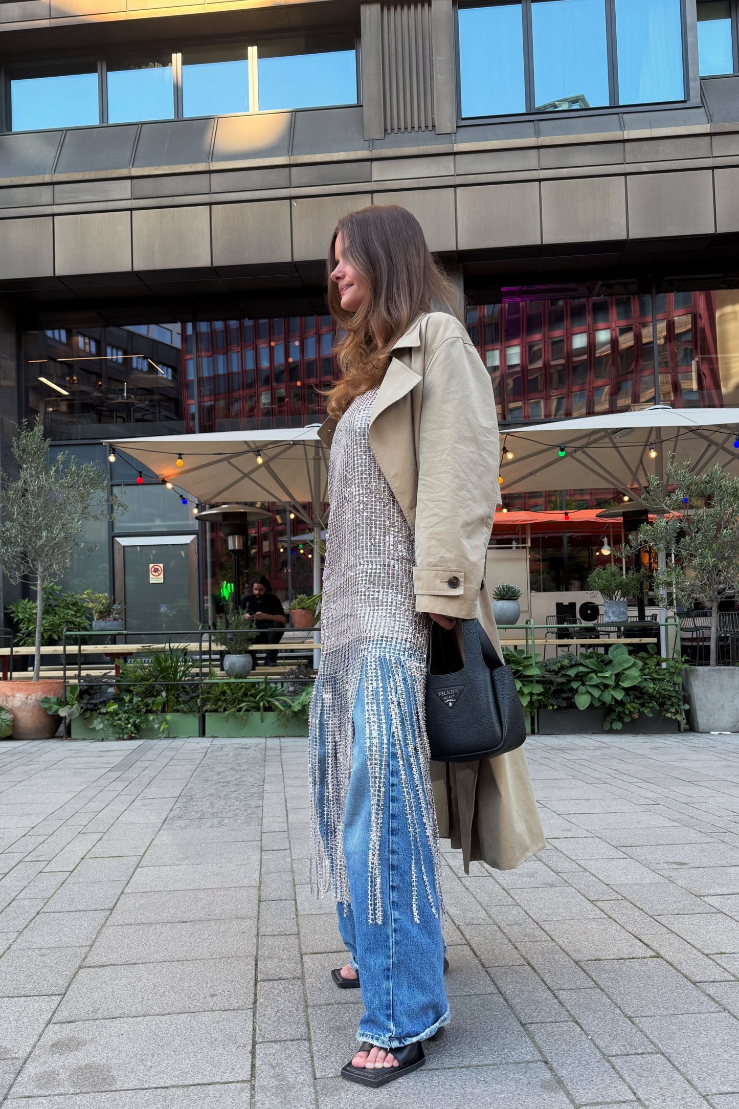 Sequin Fringe Dress