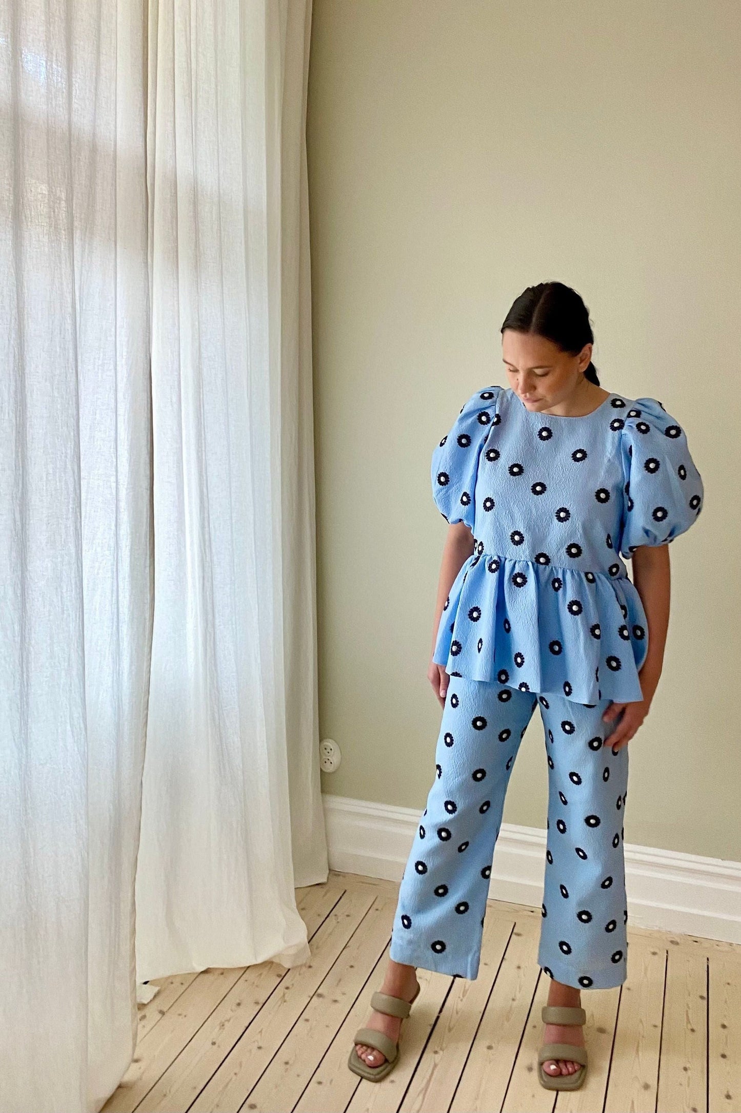 Stine Goya Blue Puffy Set