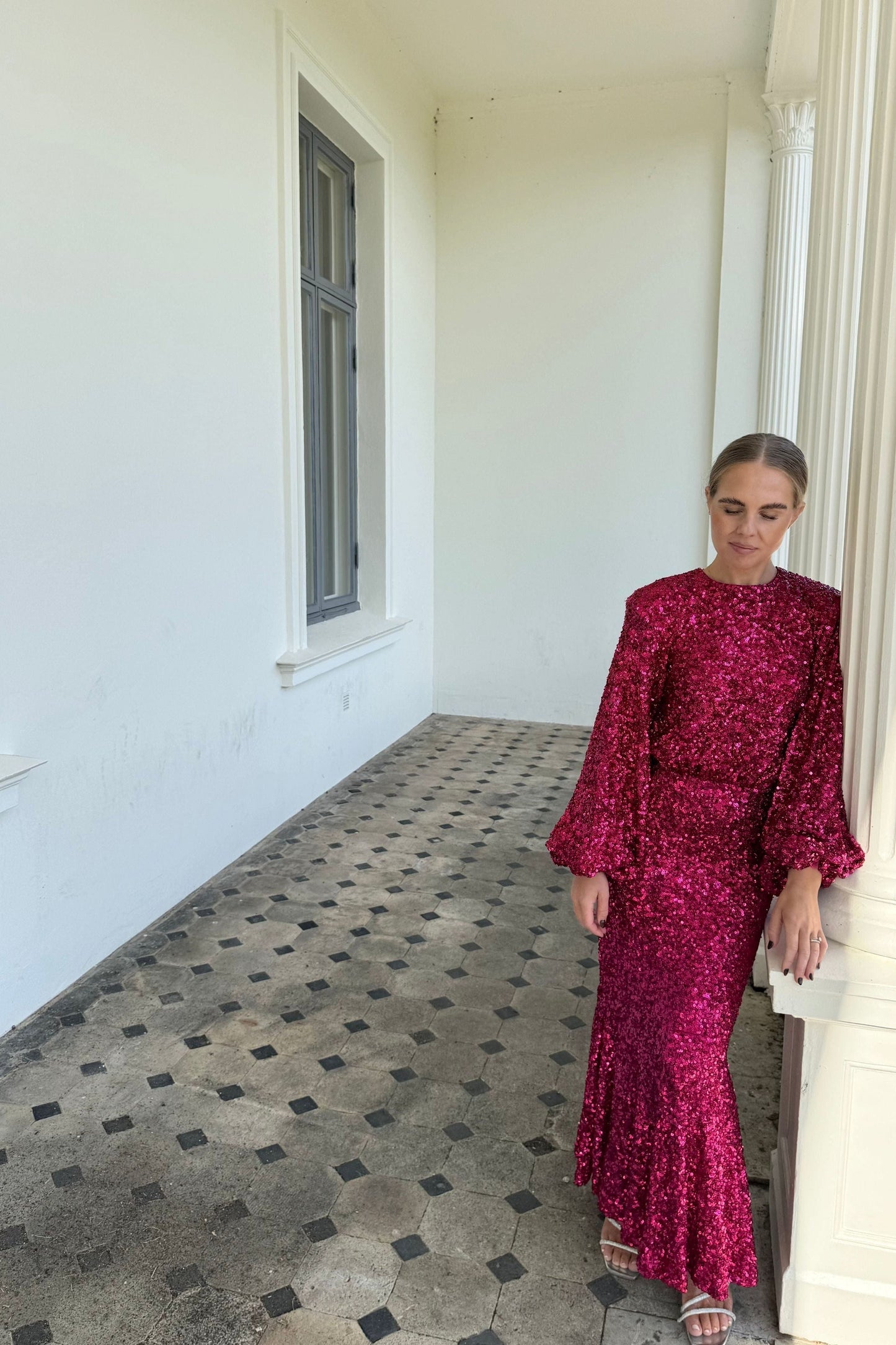 The Rasberry Pink Rotate Dress