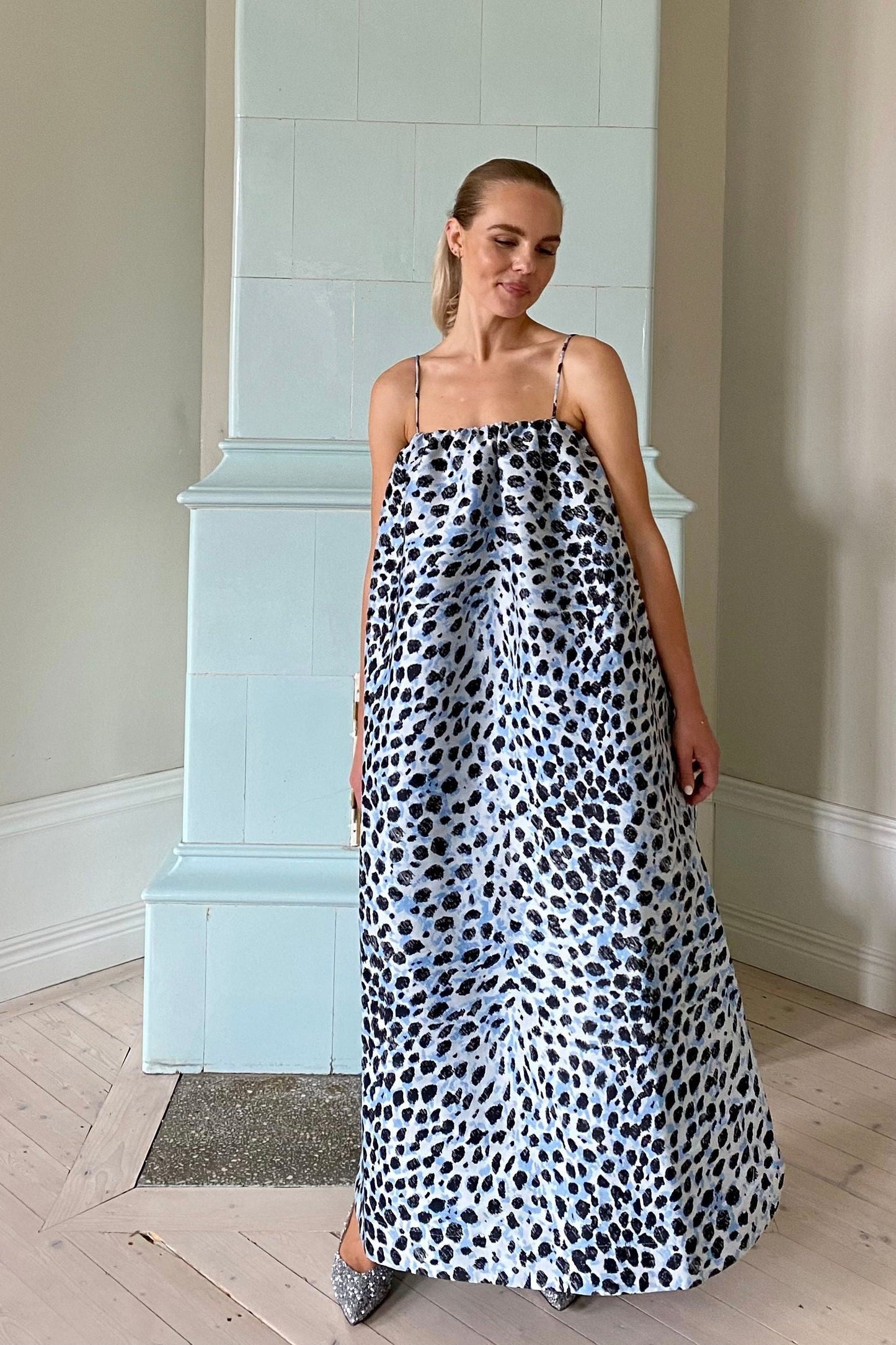 Ganni Leo Jacquard Dress