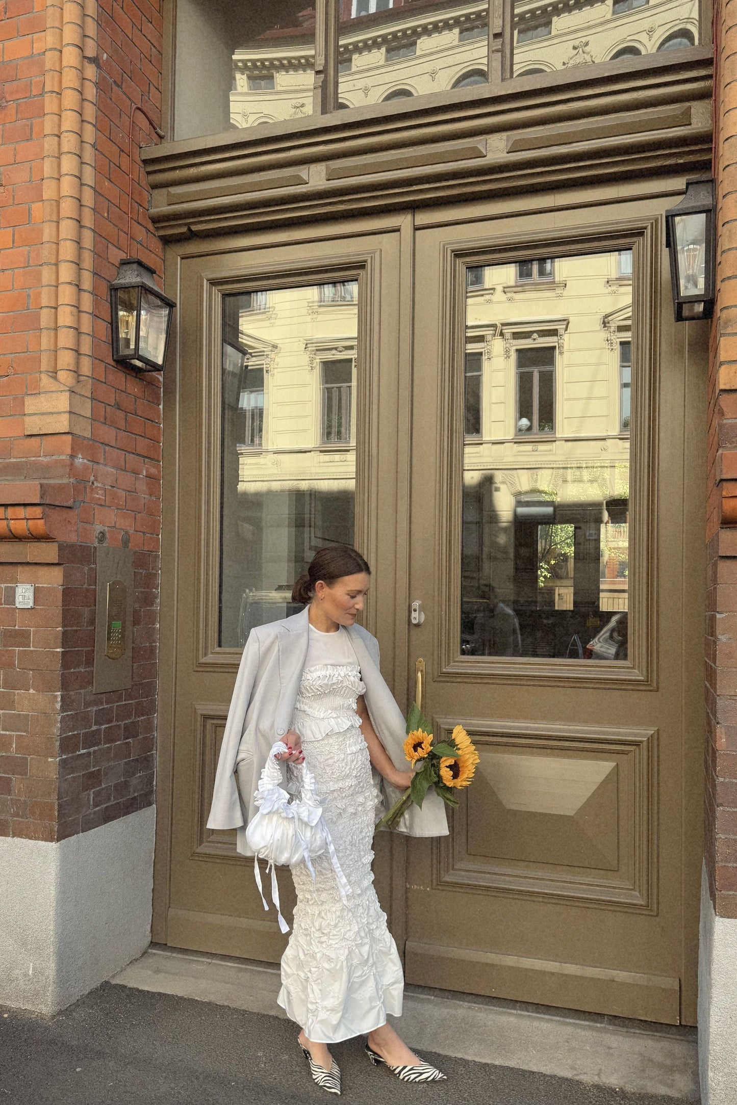 The Cecilie Bahnsen Smock Wedding Dress