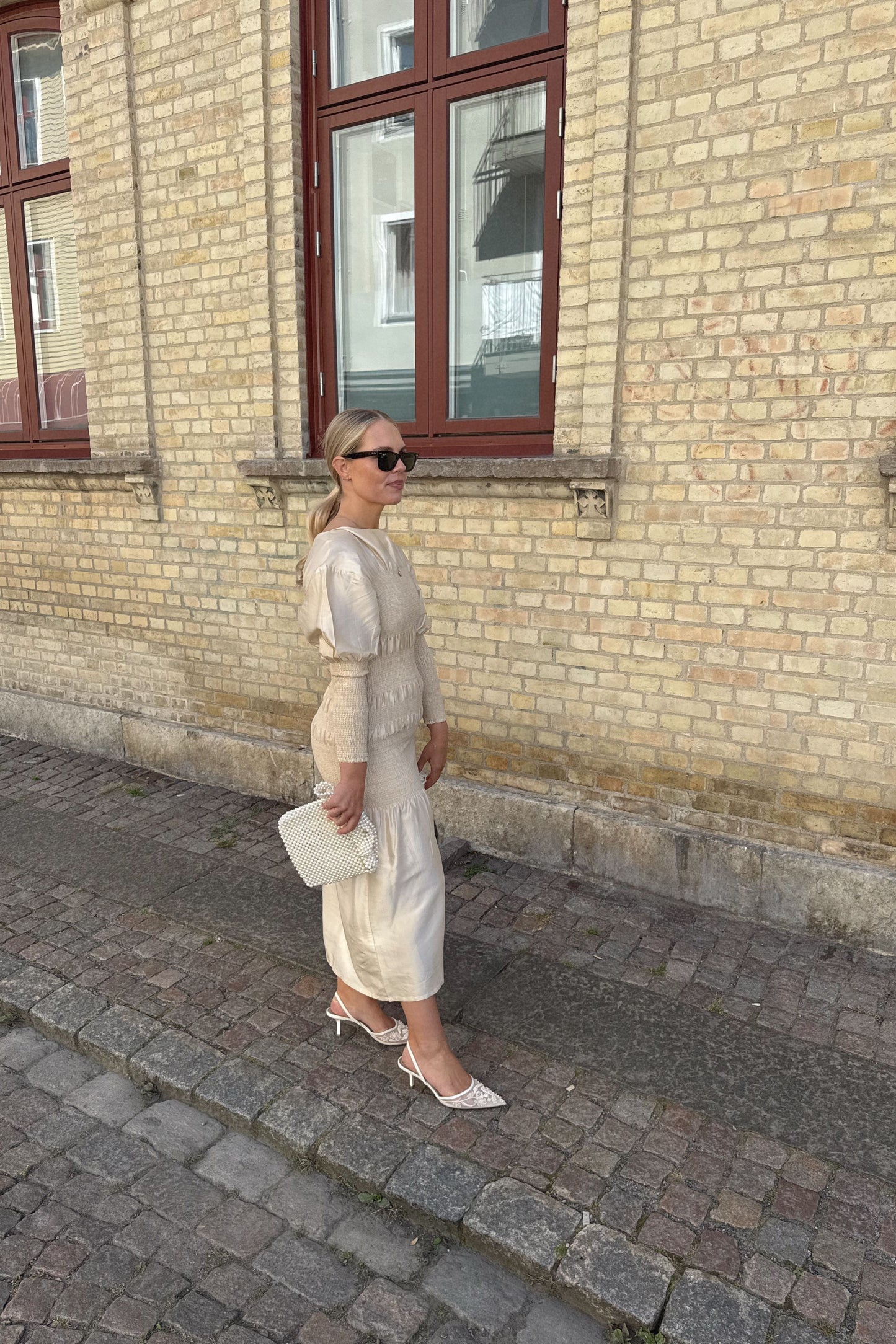 Toteme Coripe Creamy Dress