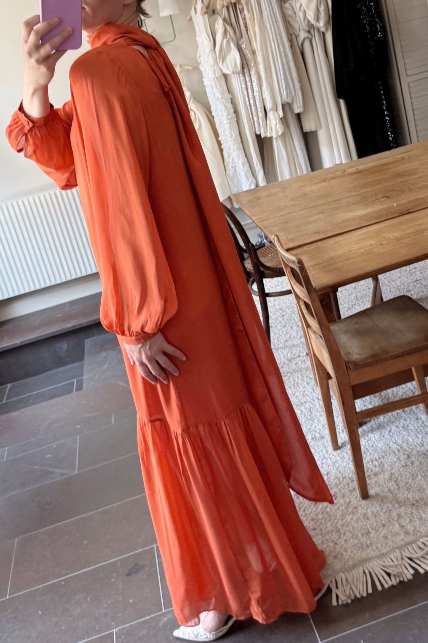 Rodebjer Scarf Maxi Dress