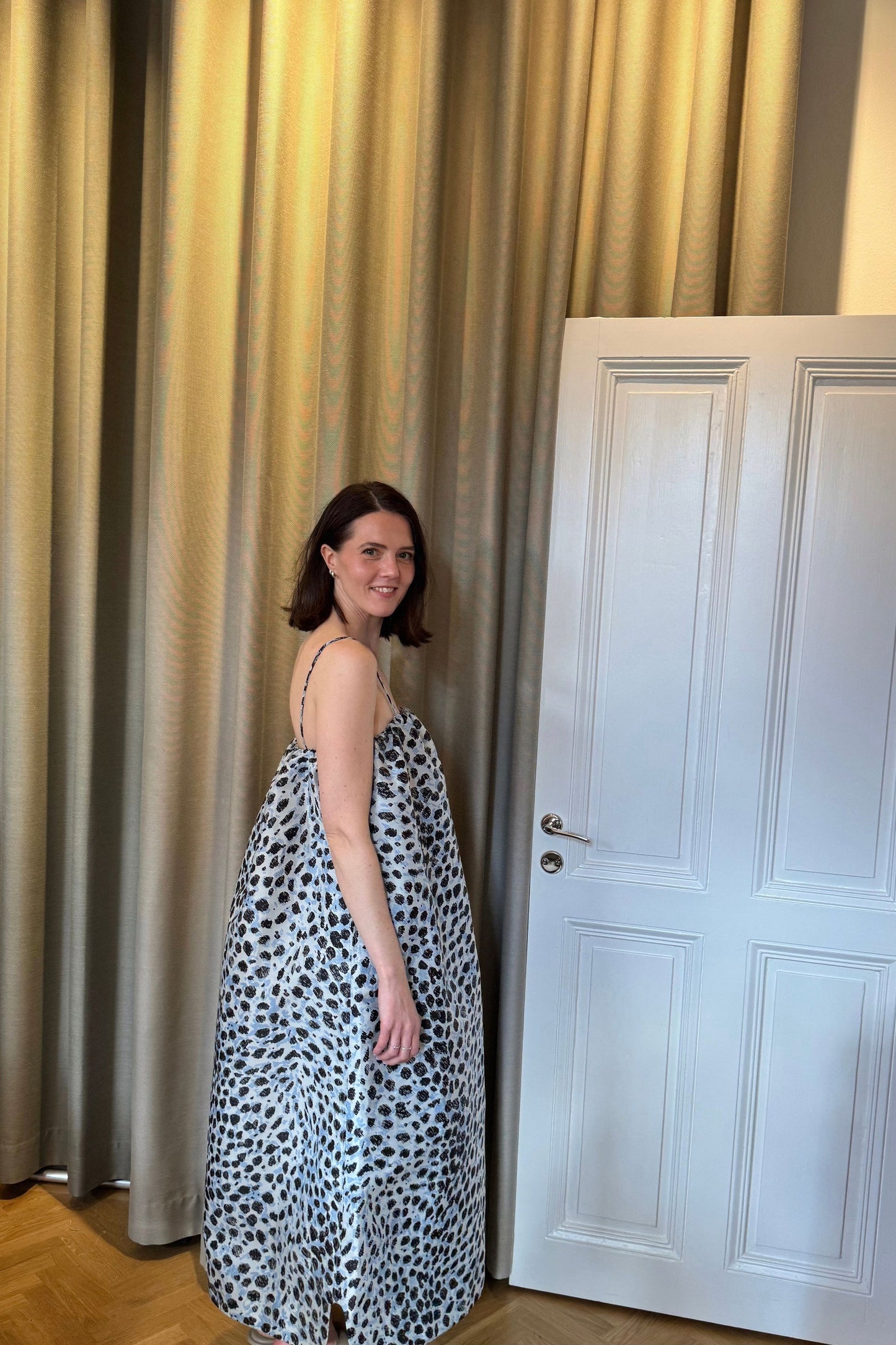 Ganni Leo Jacquard Dress
