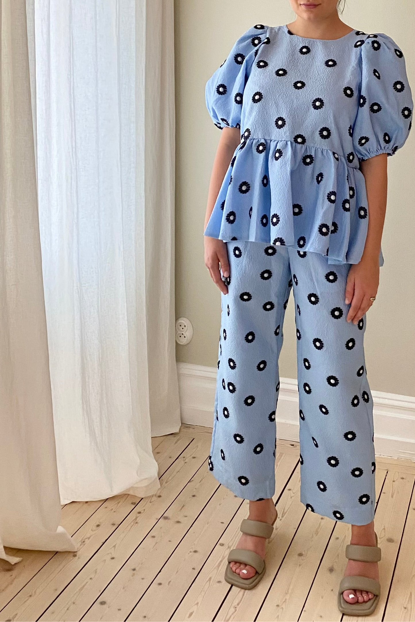 Stine Goya Blue Puffy Set