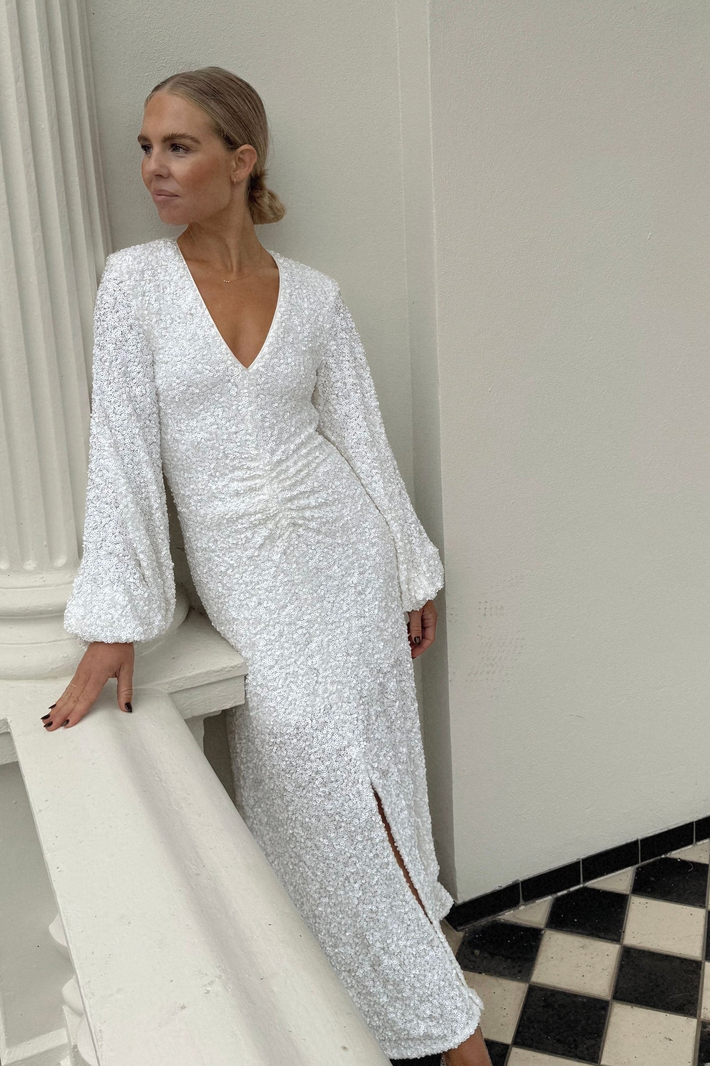The Rotate Sequin Wedding Dress