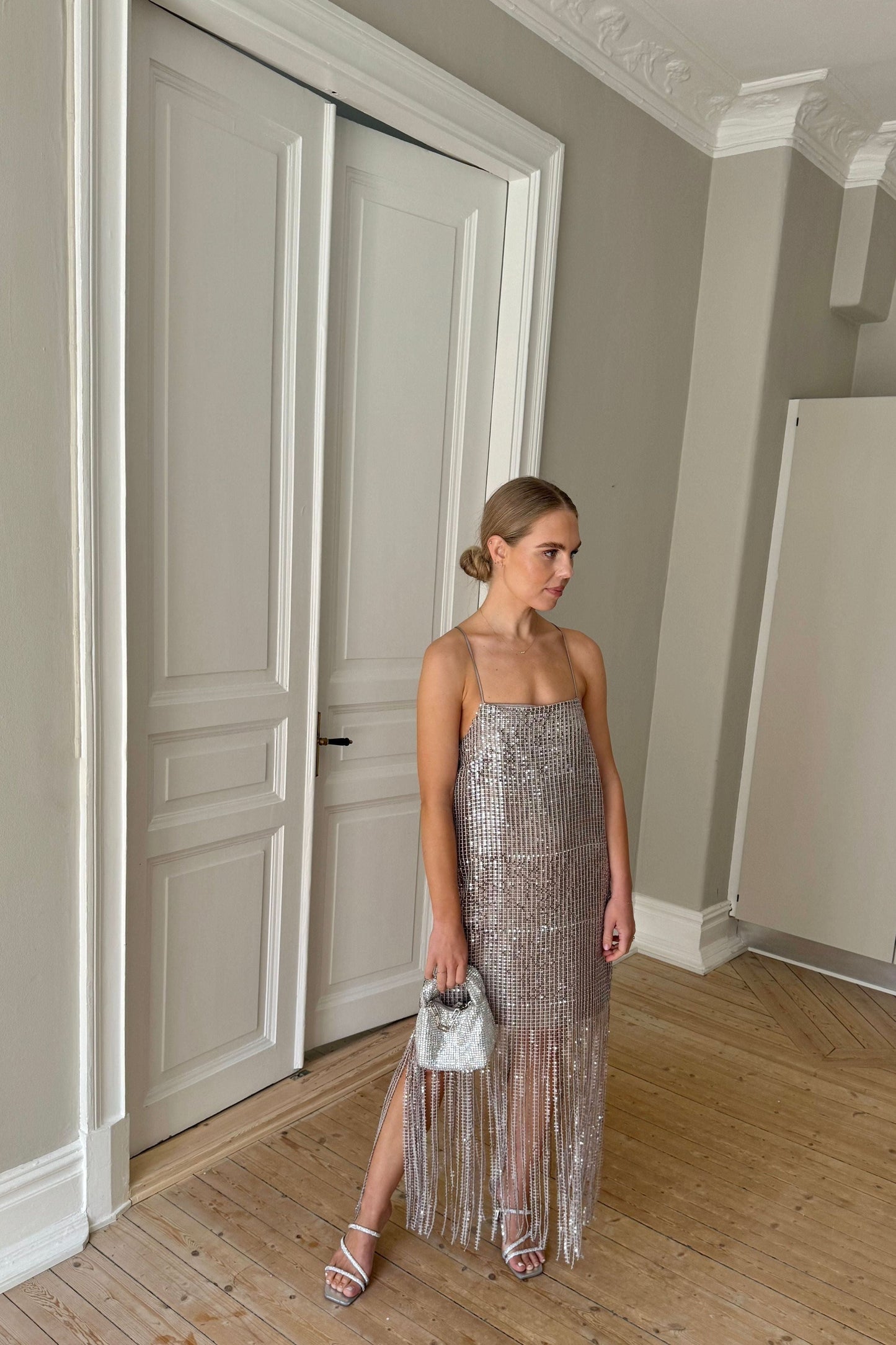 Sequin Fringe Dress