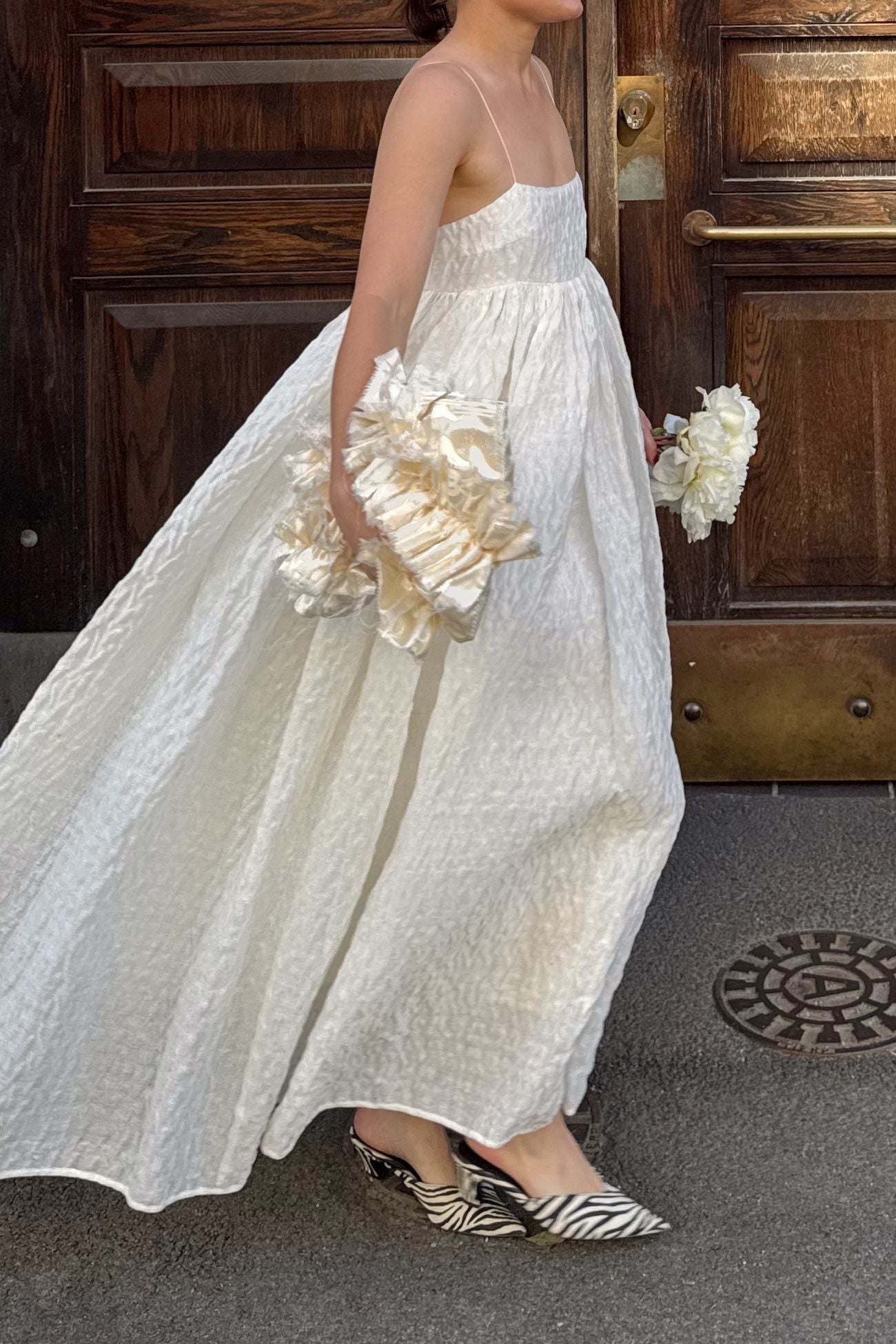 The Cecilie Bahnsen Strap Wedding Dress