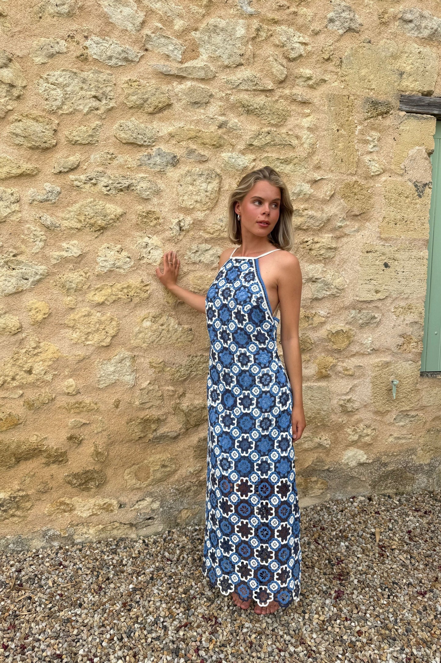 Maje Crochet Dress