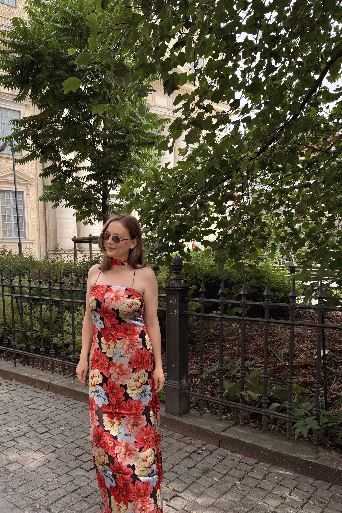 Gestuz Silk Flower Dress