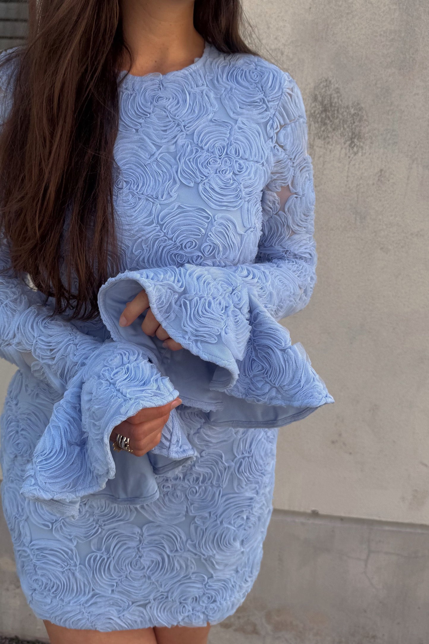 Rotate Blue Mini Dress