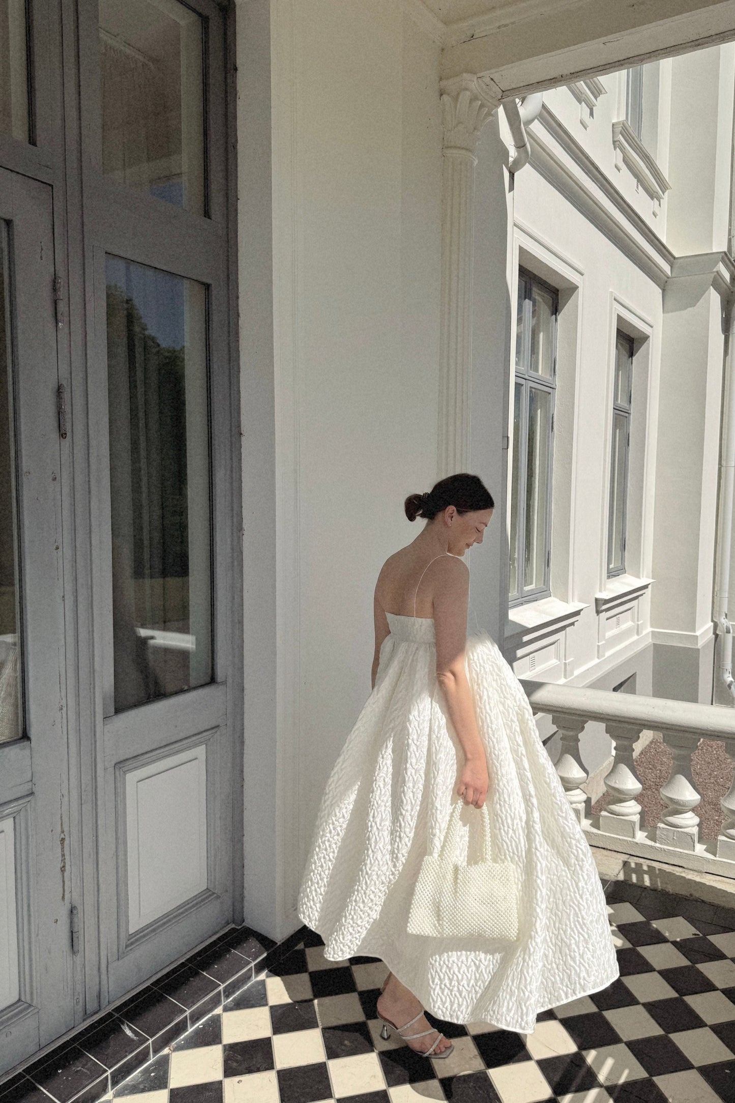 The Cecilie Bahnsen Strap Wedding Dress