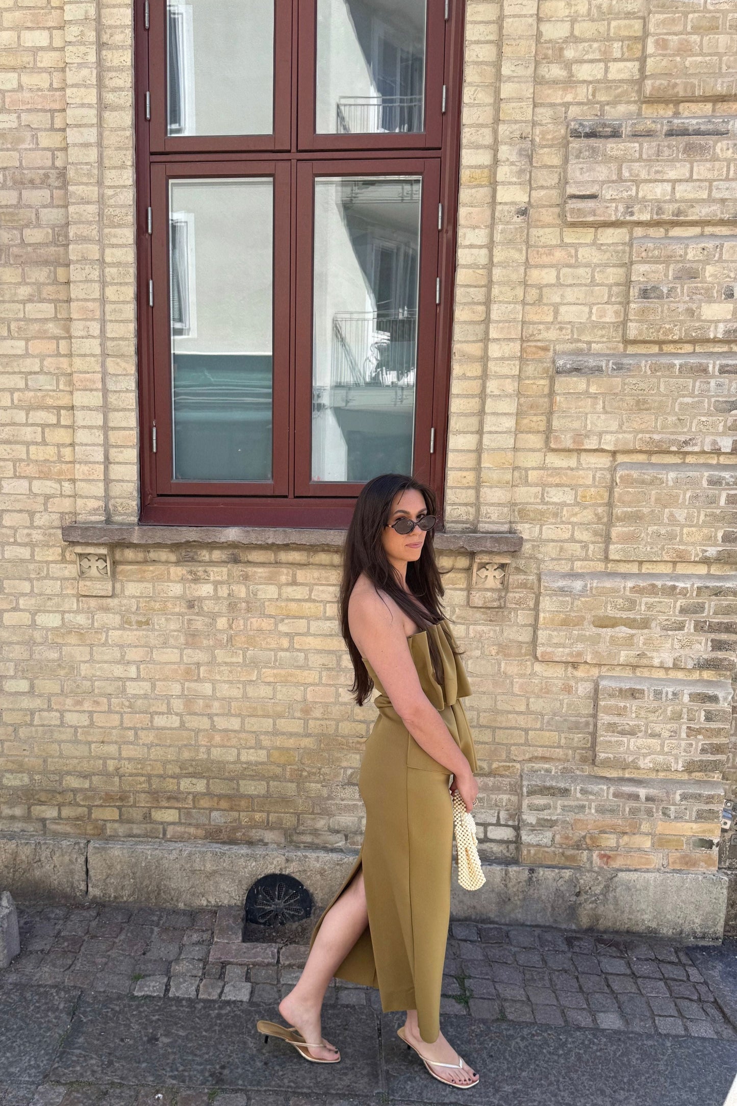 Dagmar Sculpted Slim Dress