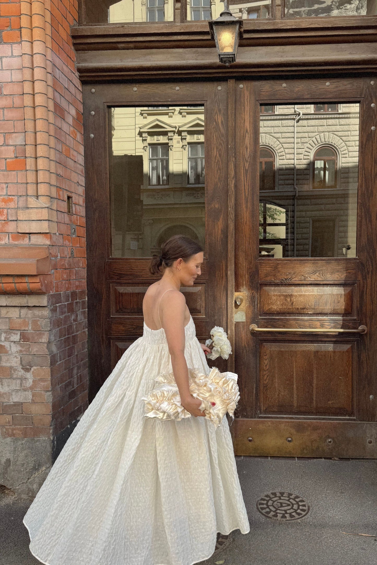 The Cecilie Bahnsen Strap Wedding Dress