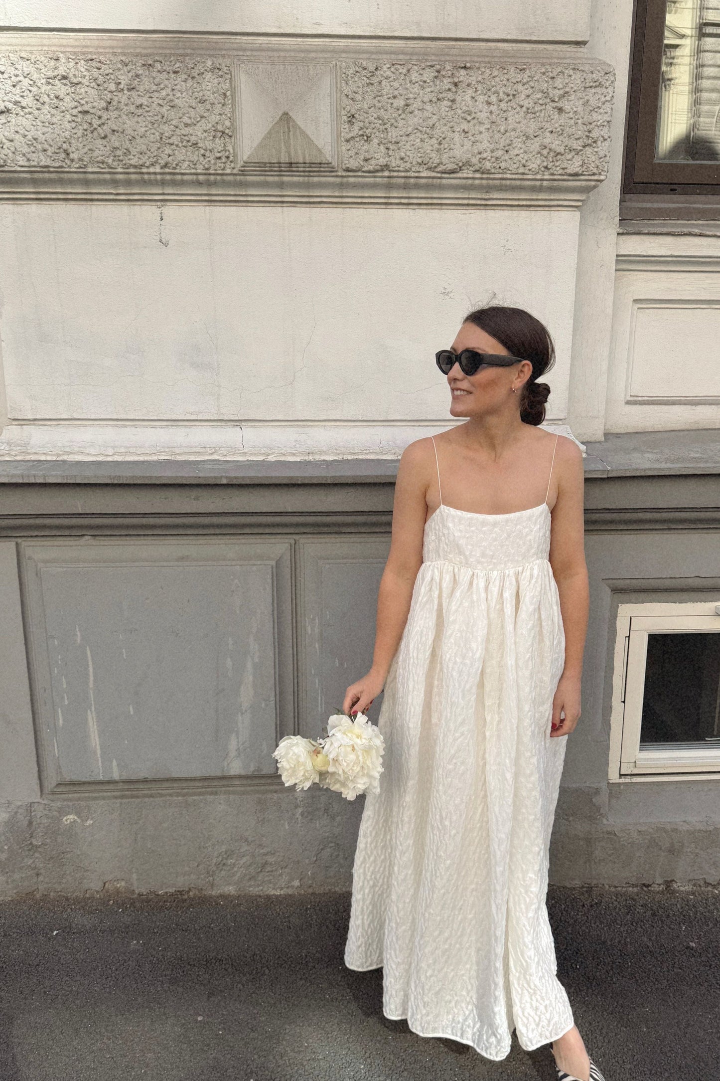 The Cecilie Bahnsen Strap Wedding Dress