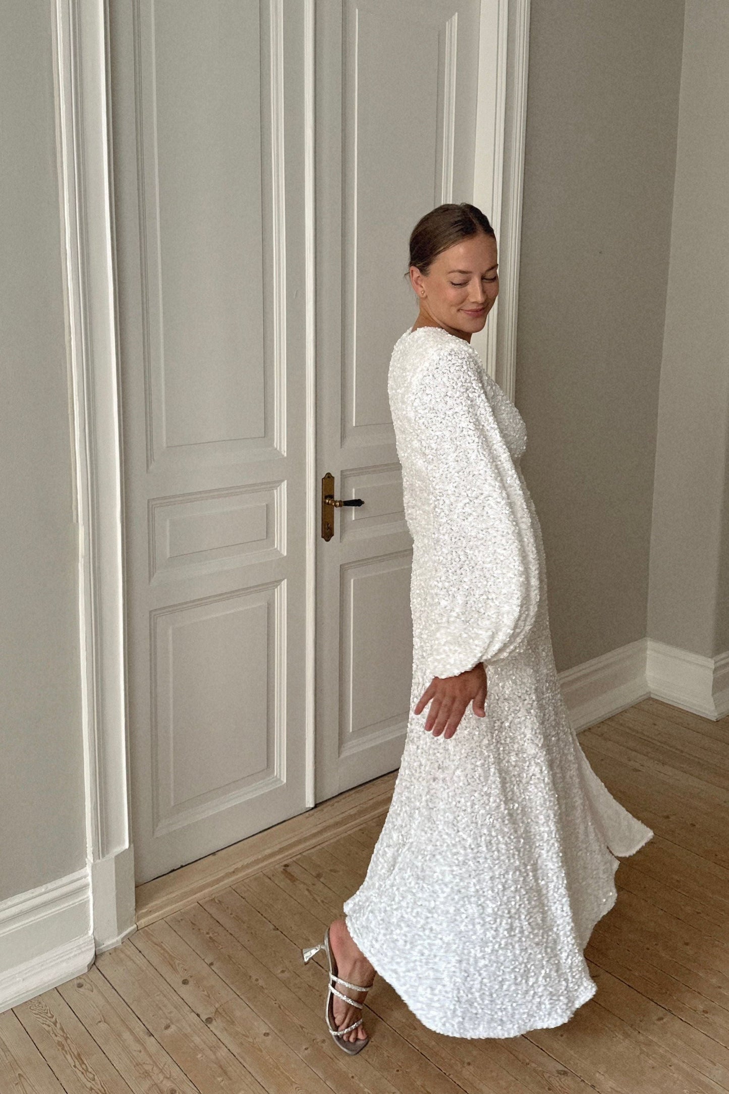 The Rotate Sequin Wedding Dress