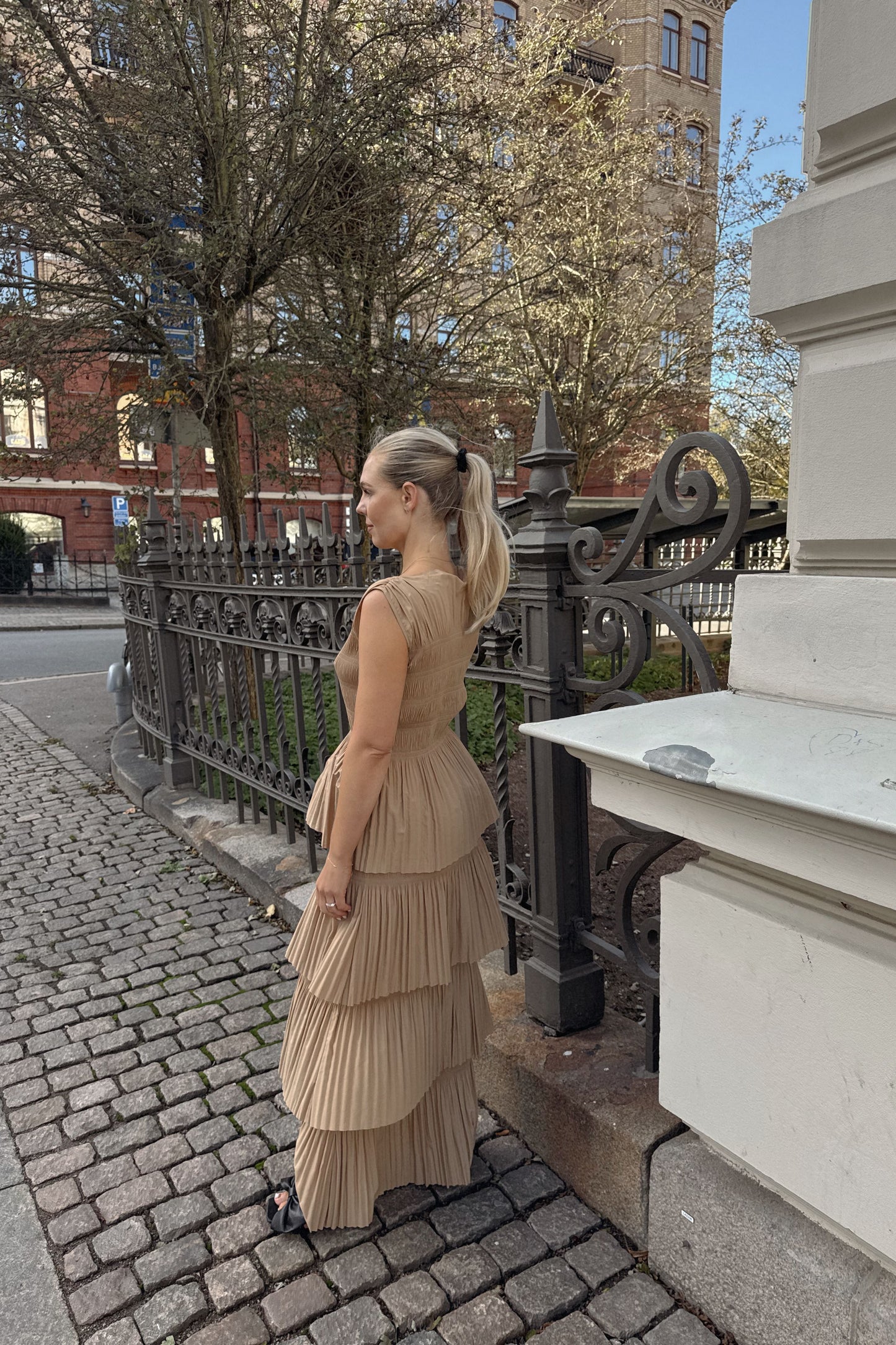 Toteme Pleated Maxi Dress