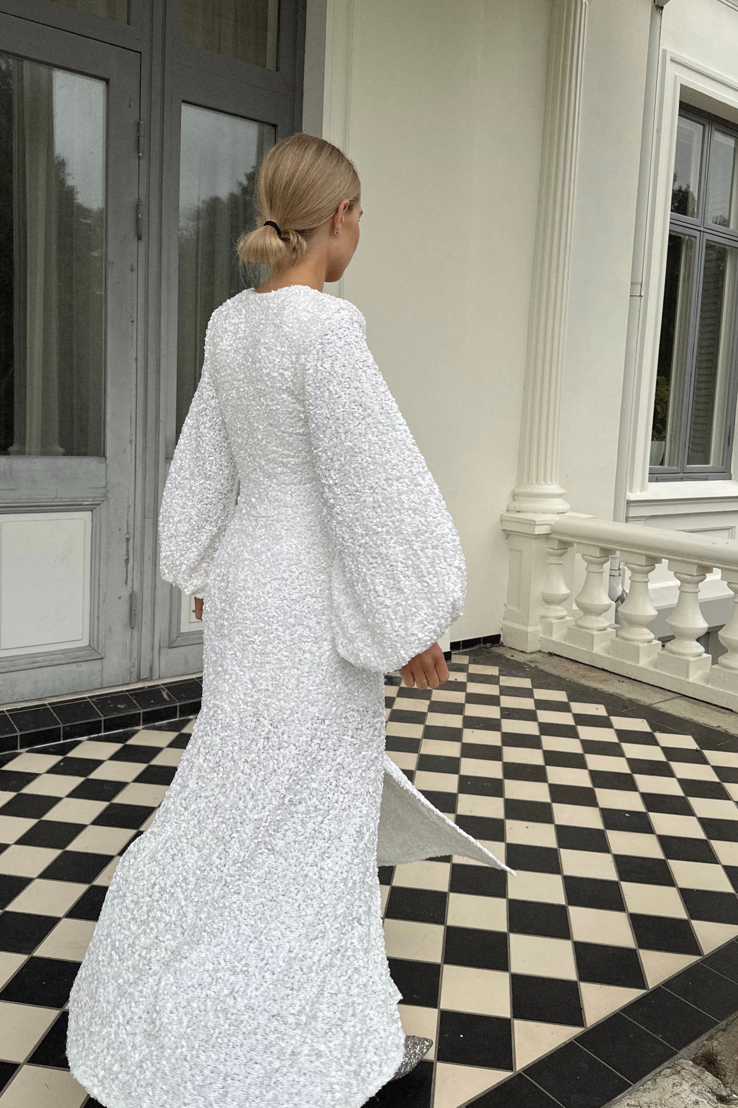 The Rotate Sequin Wedding Dress