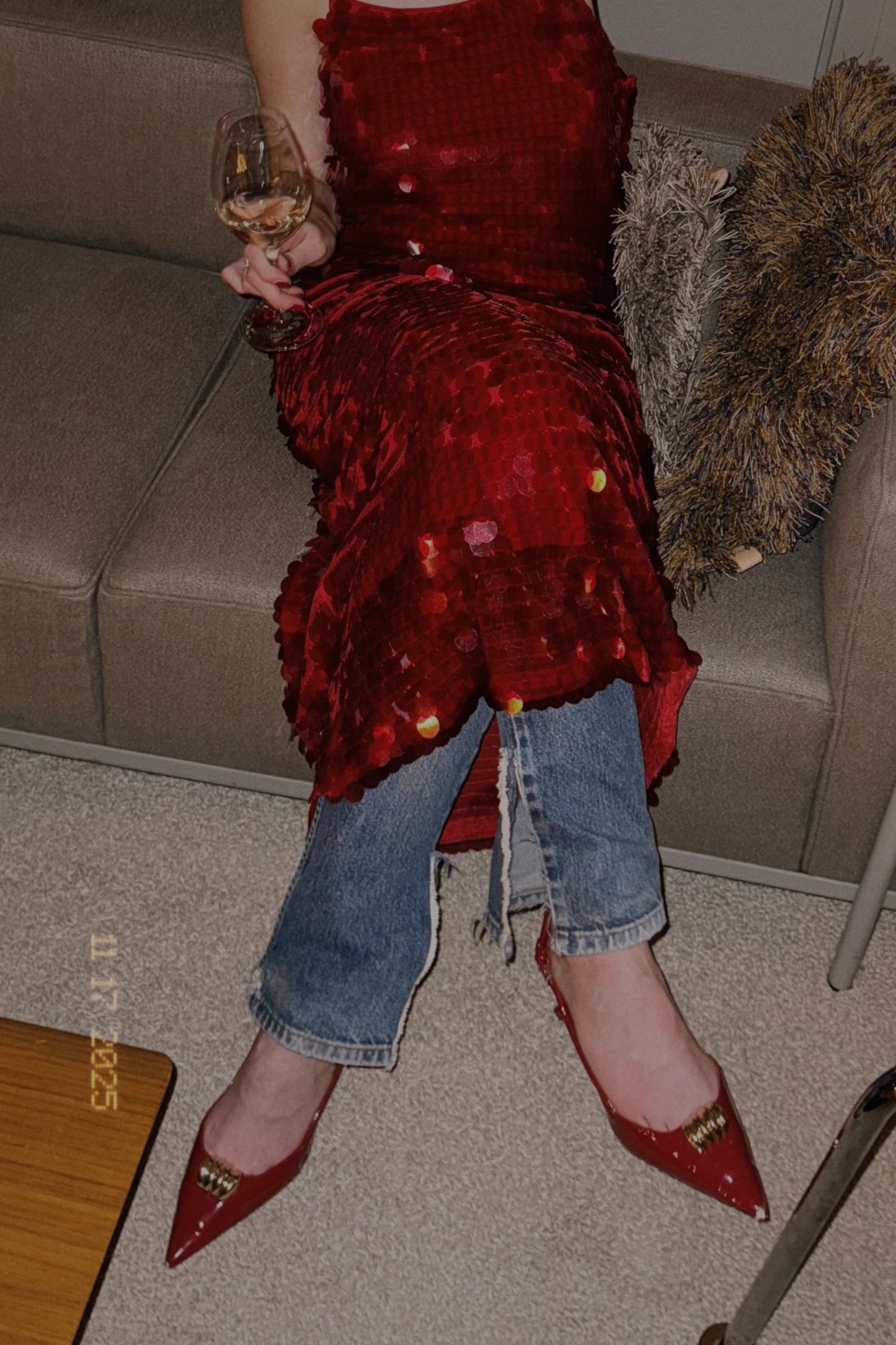 Holiday Sequin Dress