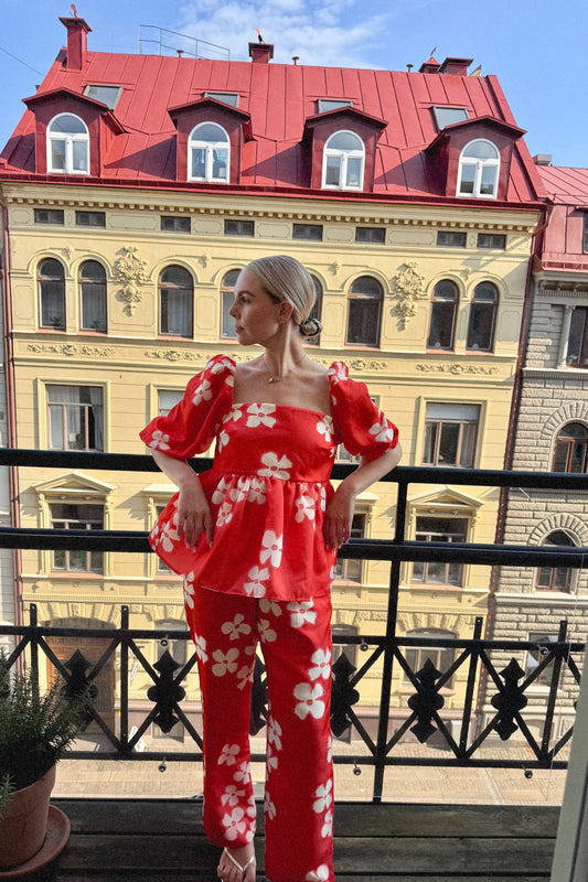 Stine Goya Red Puffy Set