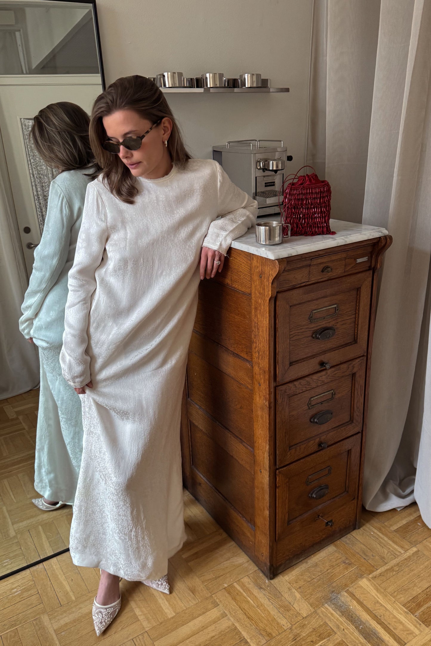 Toteme Jacquard Wedding Dress
