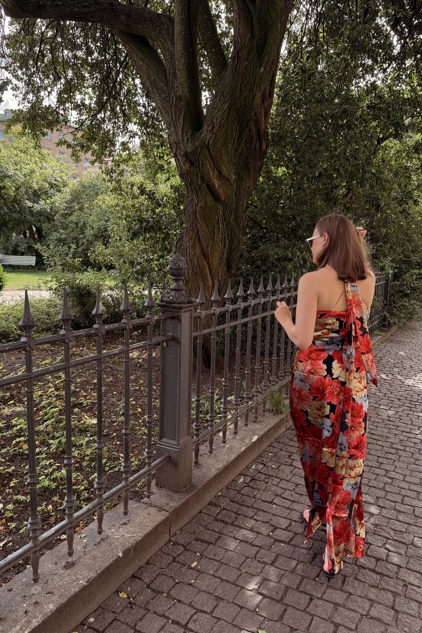 Gestuz Silk Flower Dress
