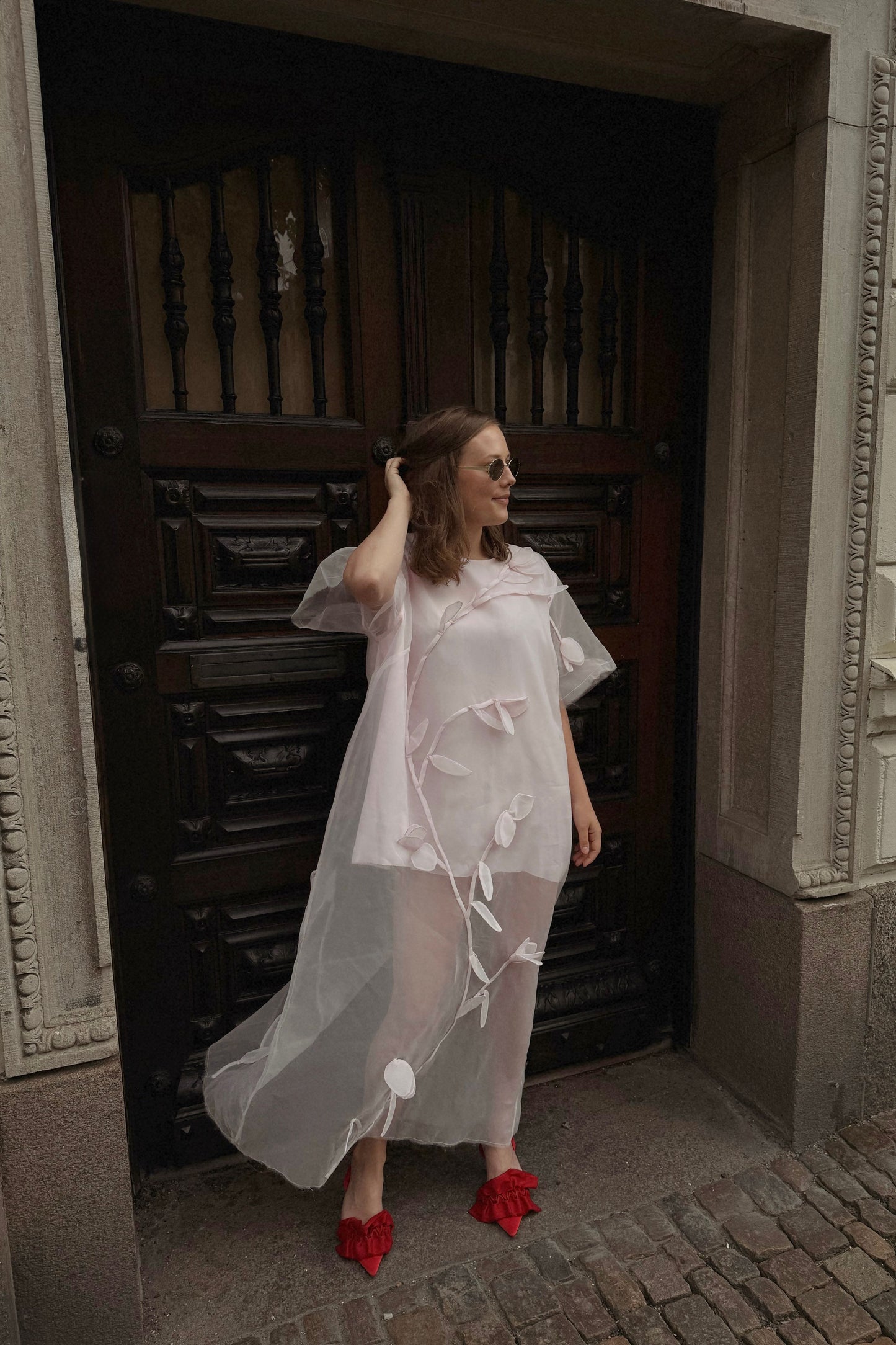 The Organza Flower Dress