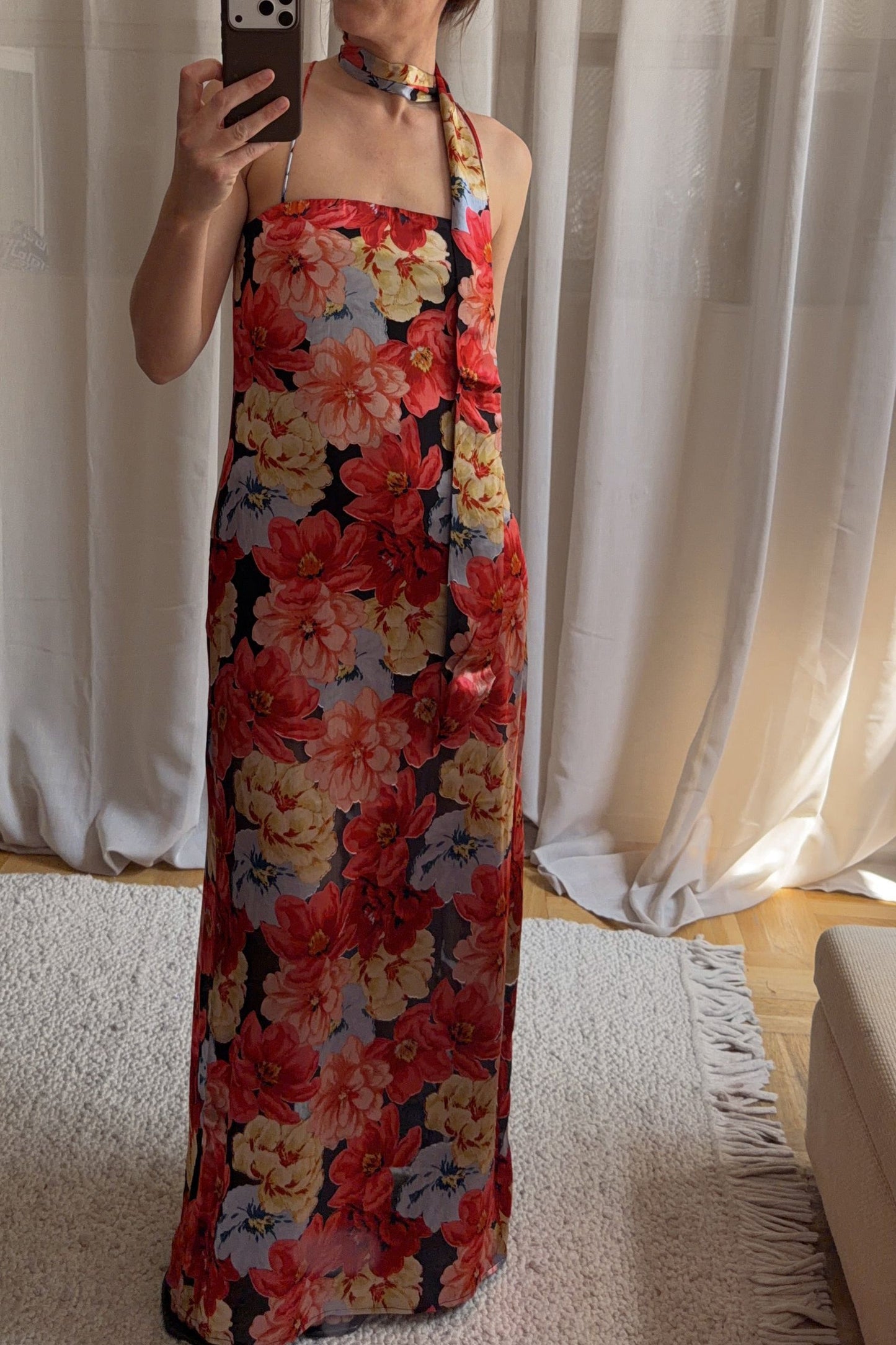 Gestuz Silk Flower Dress
